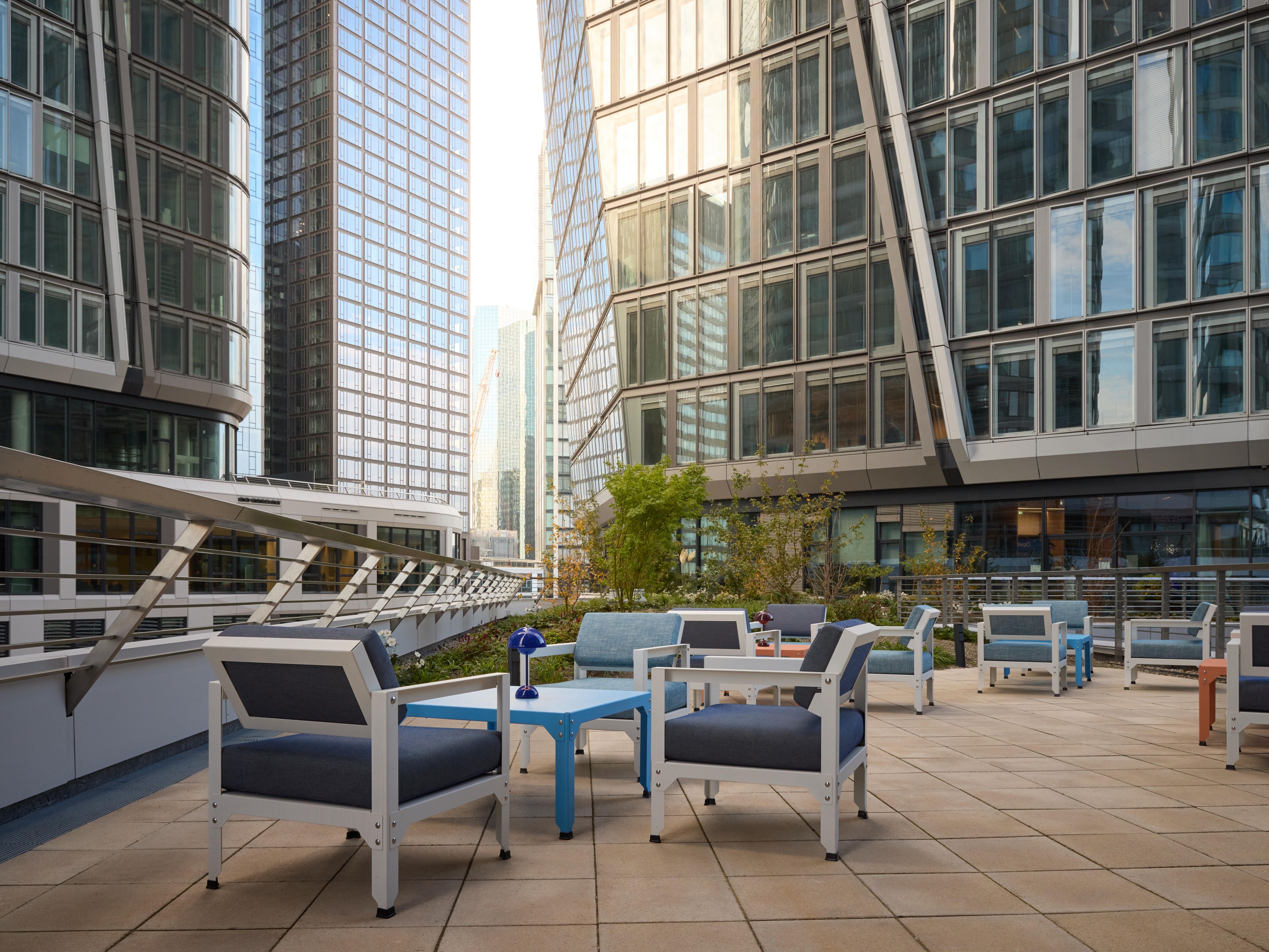 Rooftop dining at Lazuli