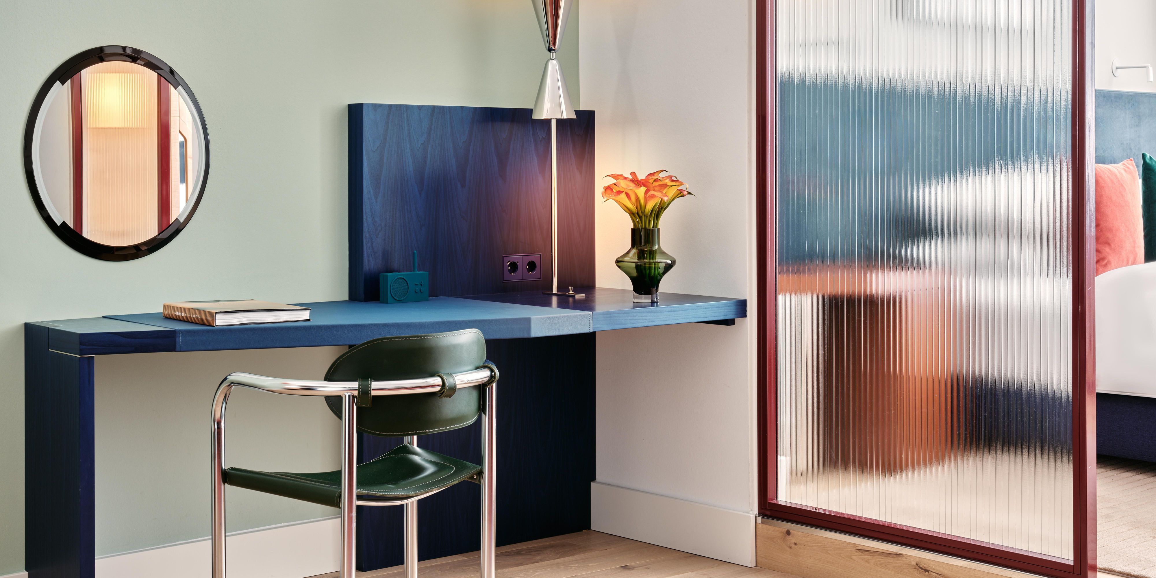 Curated spaces and appealing details for a unique retreat.