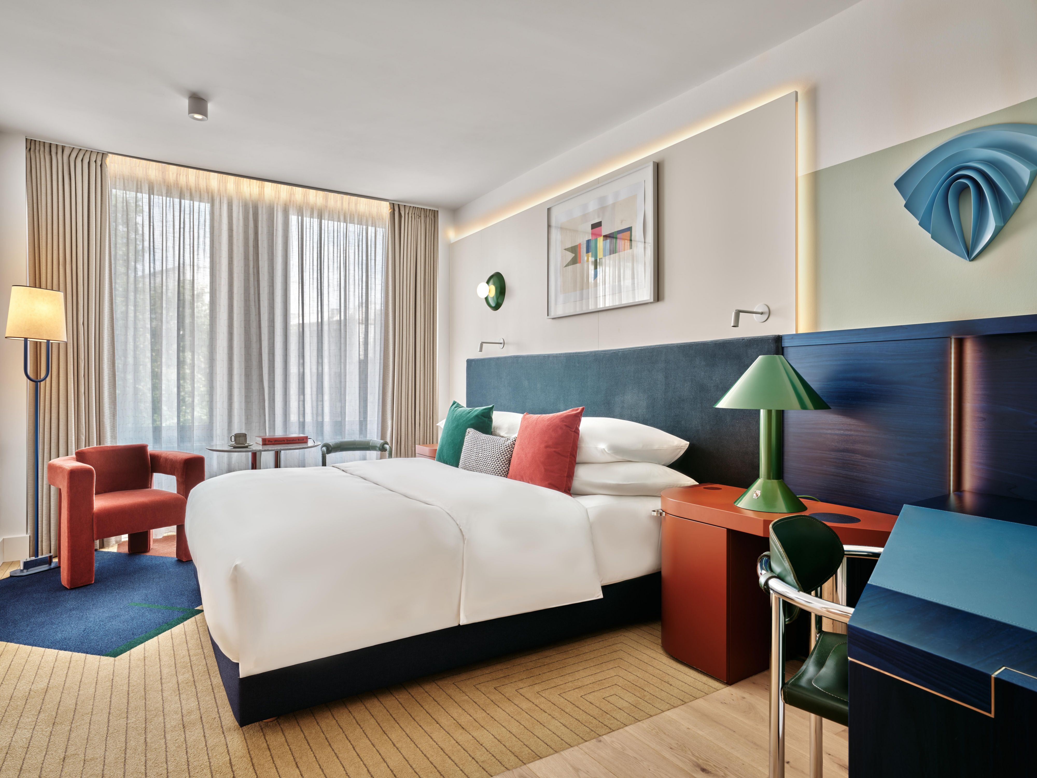 Premium hotel guest room