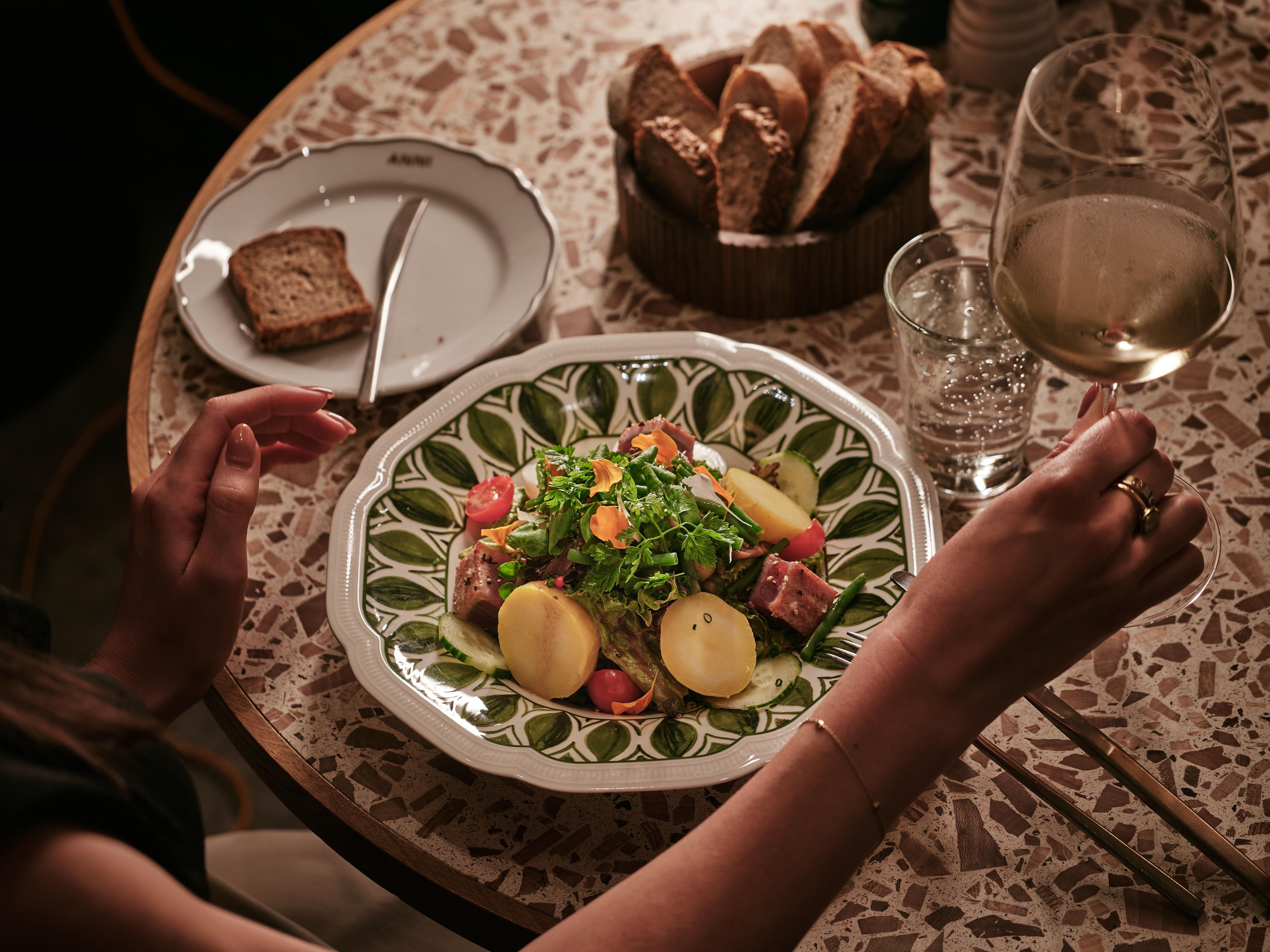 Try our freshly prepared salads.