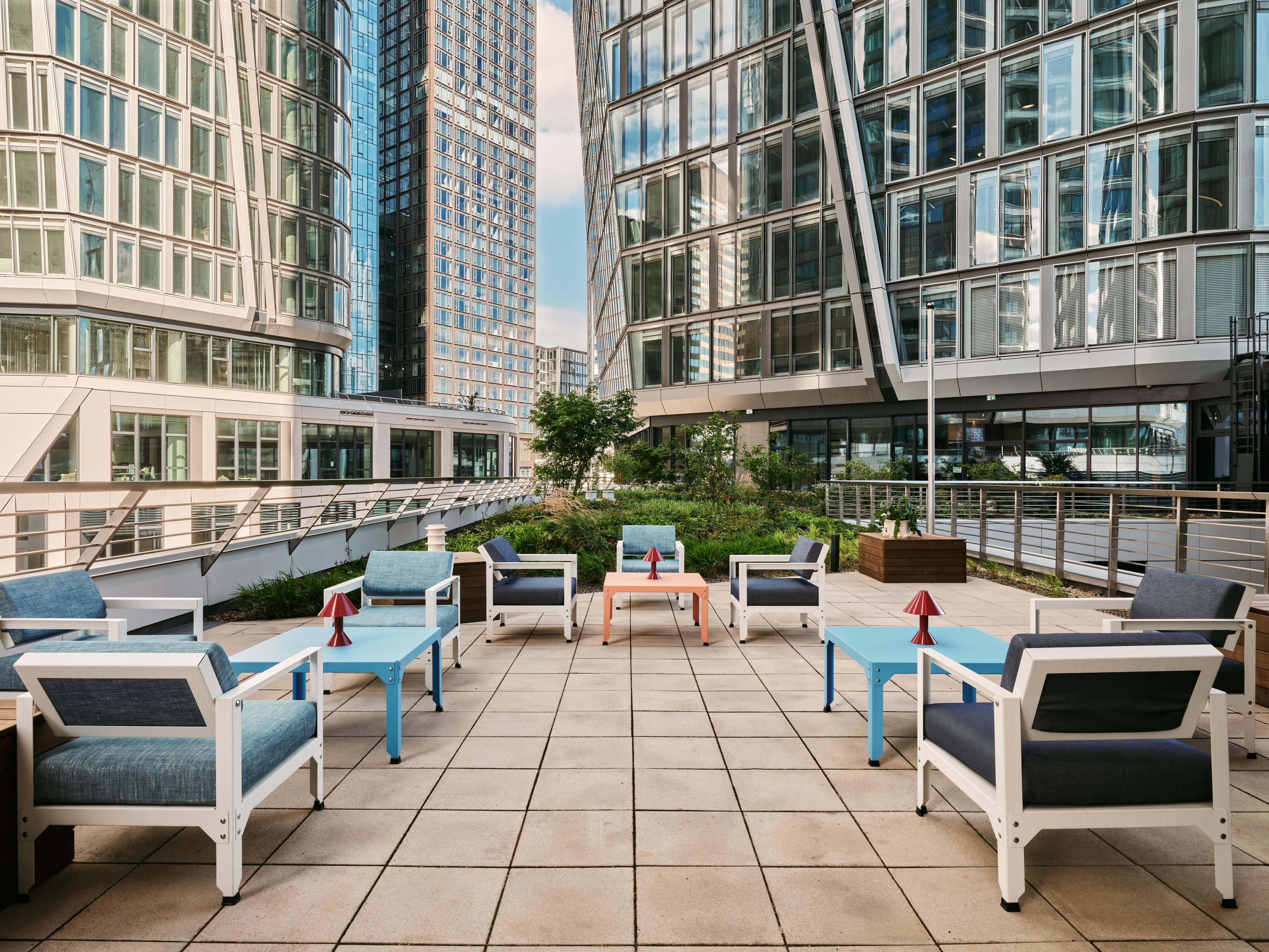 Rooftop dining at Lazuli