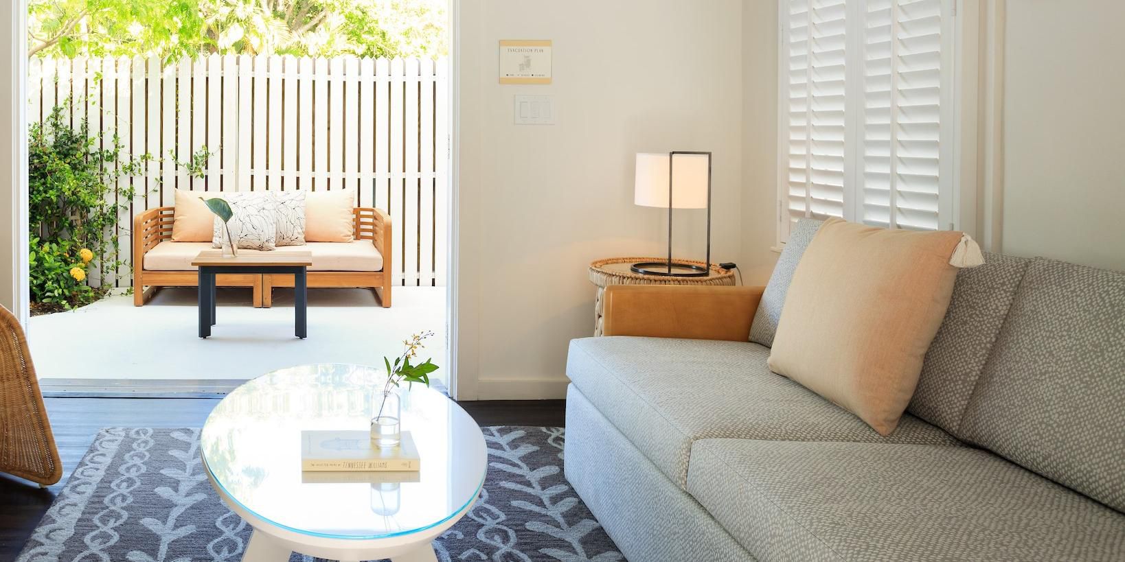 Of our 22 guest accommodations, five are spacious suites. Choose one of our two-bedroom suites, or a King Lanai Suite, featuring a private outdoor veranda. All offer bohemian accents and tropical touches. Ella’s Cottages are well-suited for groups and long-term stays, and our suites inspire you to linger even longer.