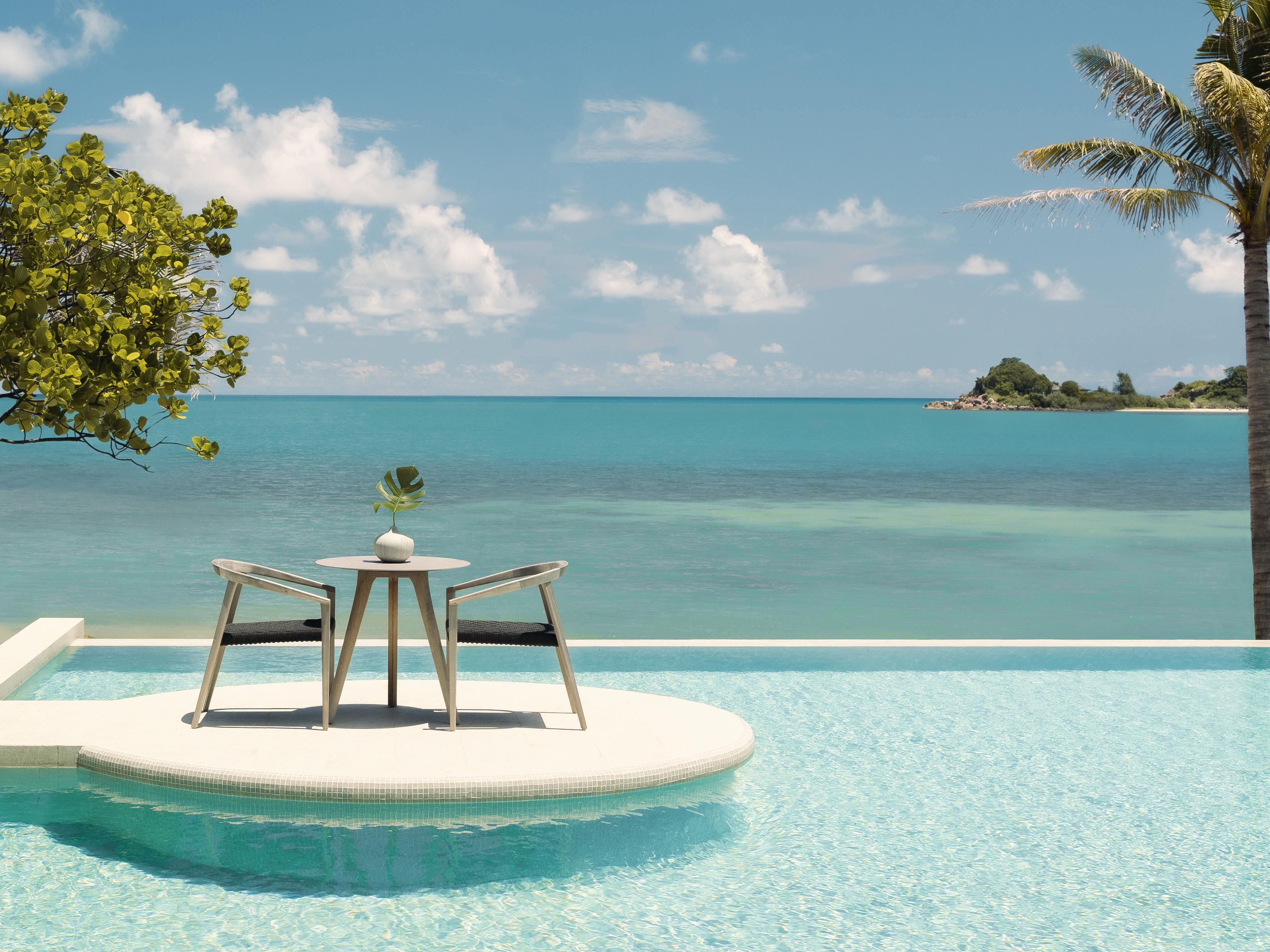 Panoramic sea view from Two Bedroom Villa Kitalay