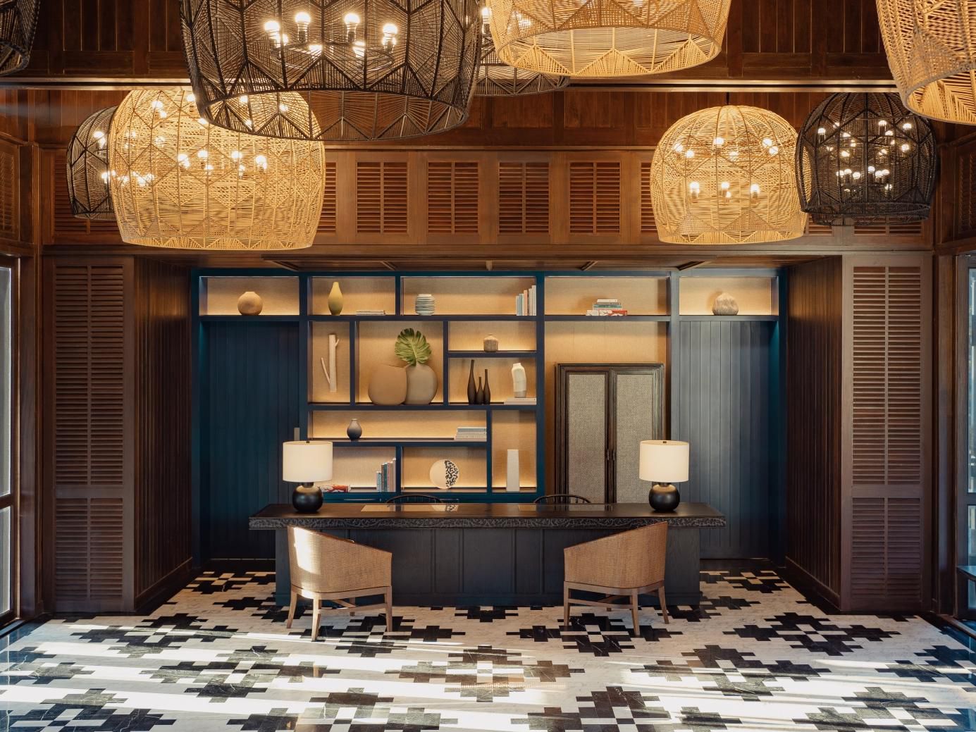 Hotel Lobby channels the island's tropical charm
