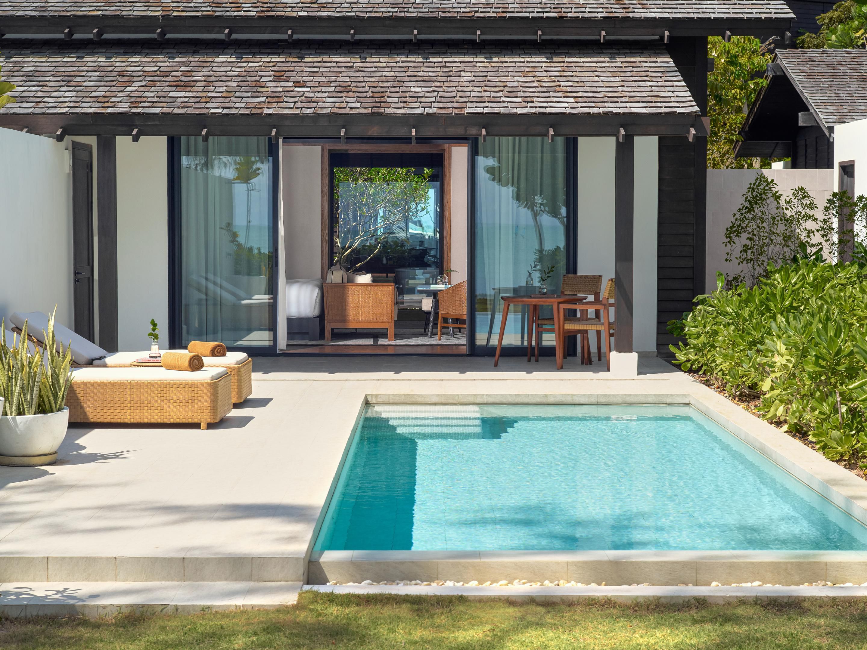 One Bedroom Ocean Front Pool Villa Private Swimming Pool