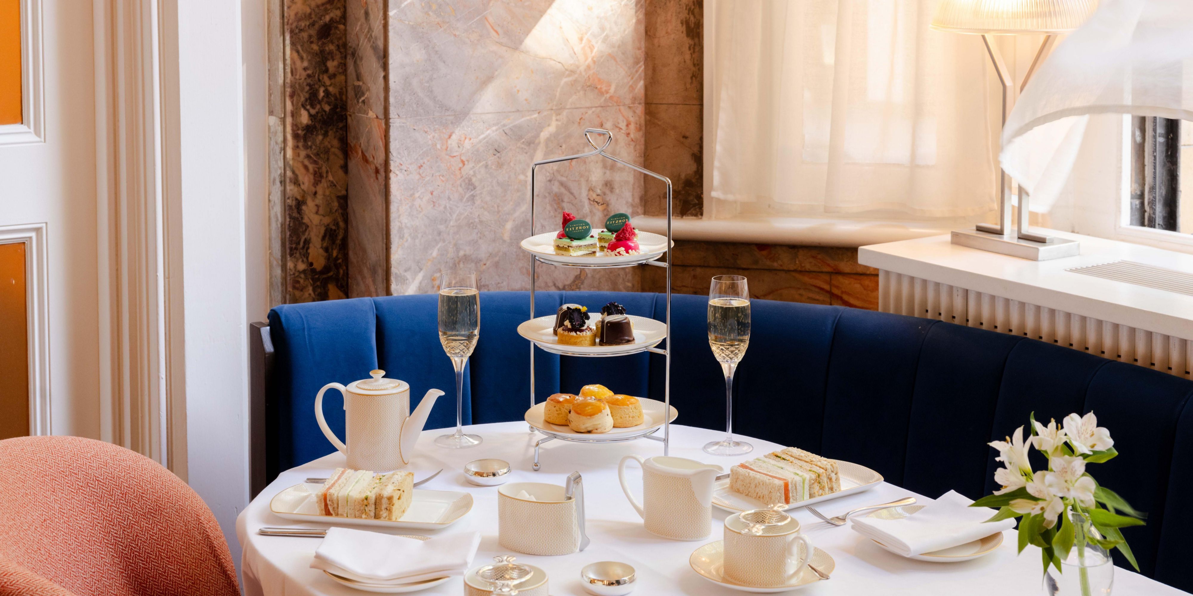 Inspired by the 19th-century innovation of Anna, Duchess of Bedford – a tradition favoured even by Queen Victoria – we celebrate this elegant pause in the day with the return of Afternoon Tea at Fitz’s Brasserie. Set within interiors that echo Bloomsbury’s artistic legacy, it’s an invitation to linger, converse, and savour a moment of indulgence.