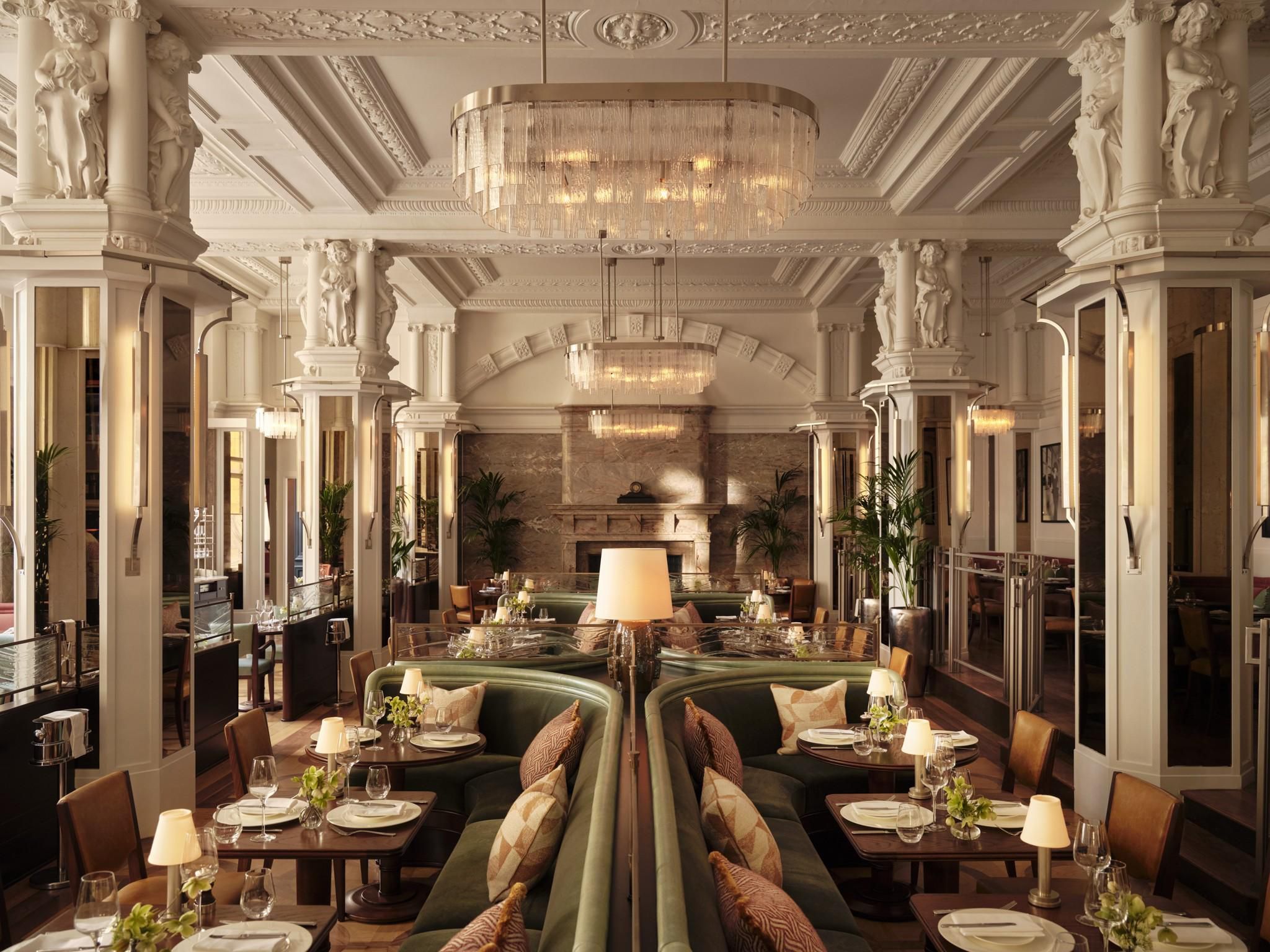 Grand dining room at Kimpton Fitzroy London