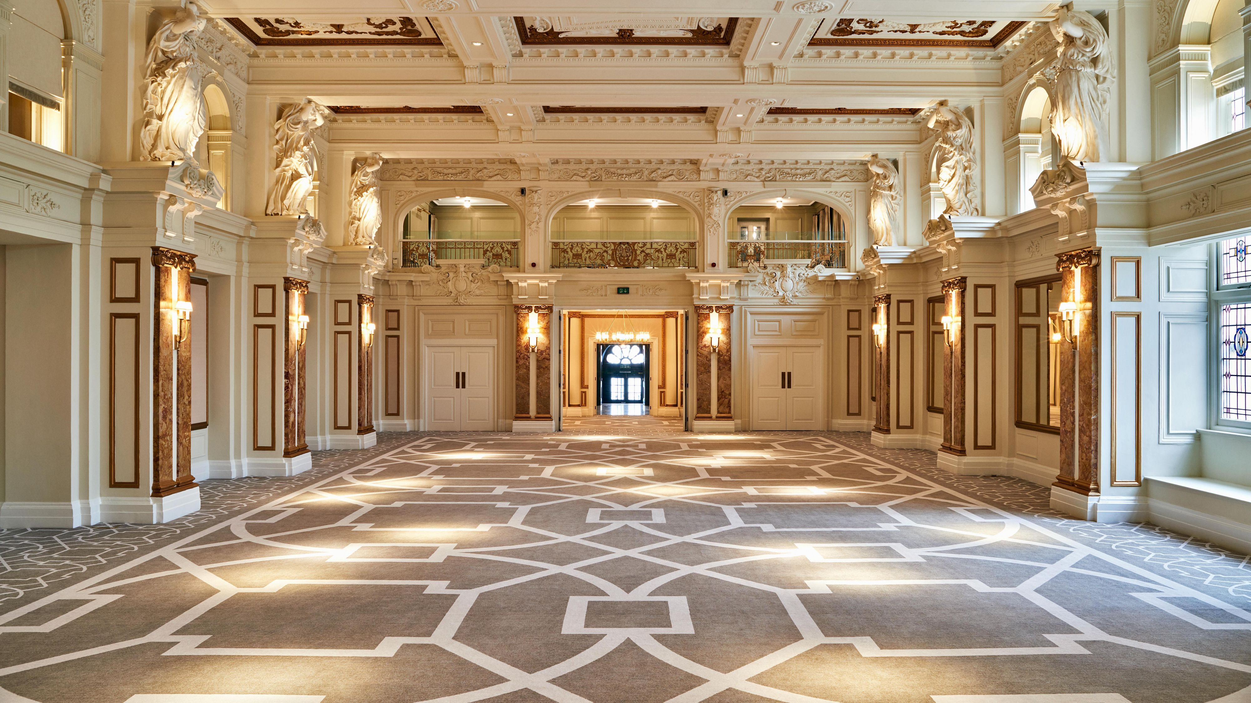 Ballroom meeting space at Kimpton Fitzroy London