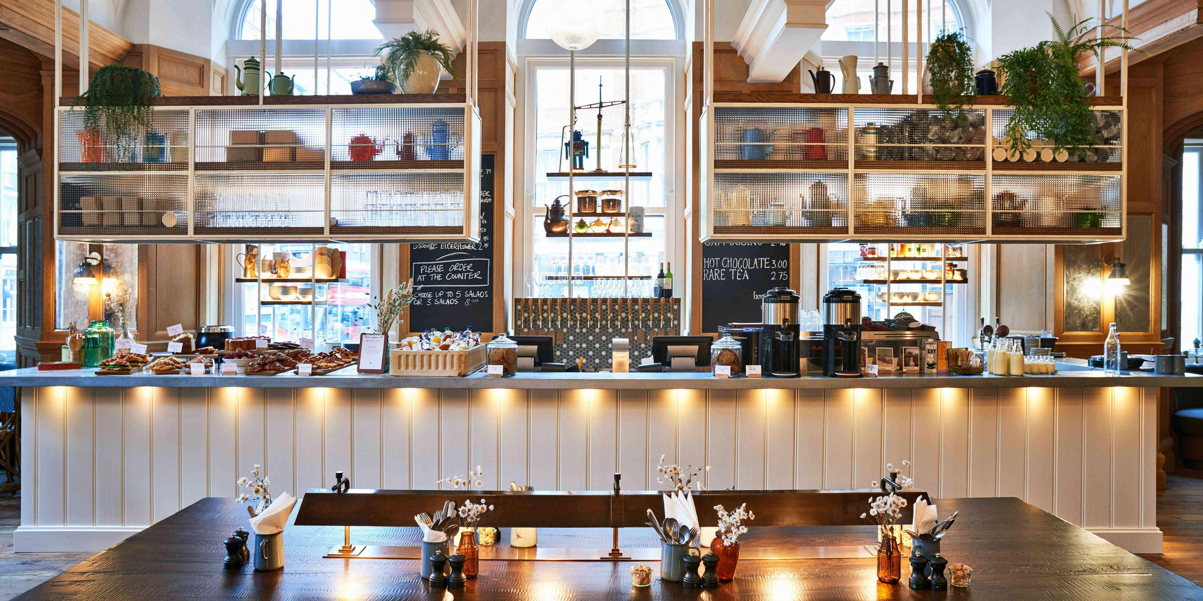 Burr & Co Coffeehouse Kimpton Fitzroy London