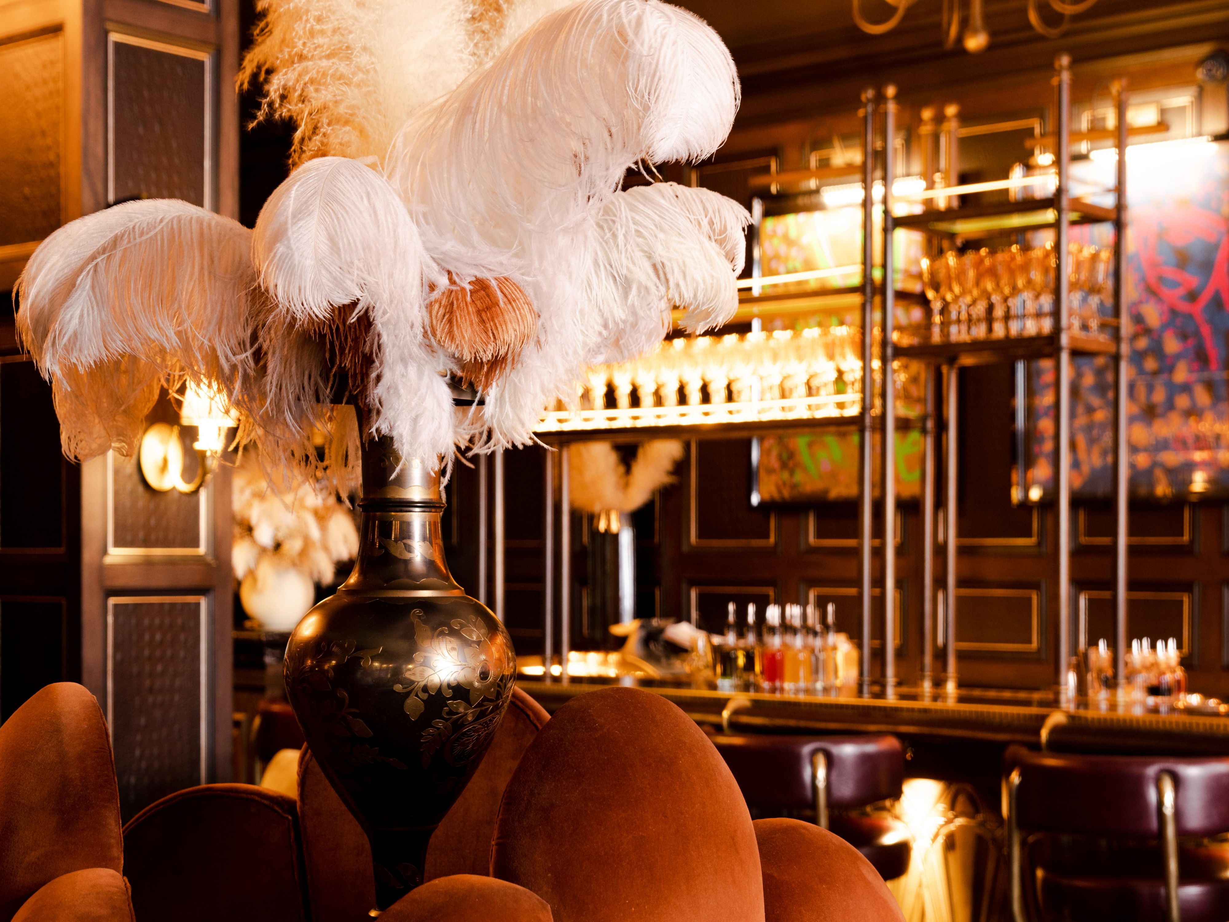 Uncover London’s most glamorous drinking den, Fitz's Bar.