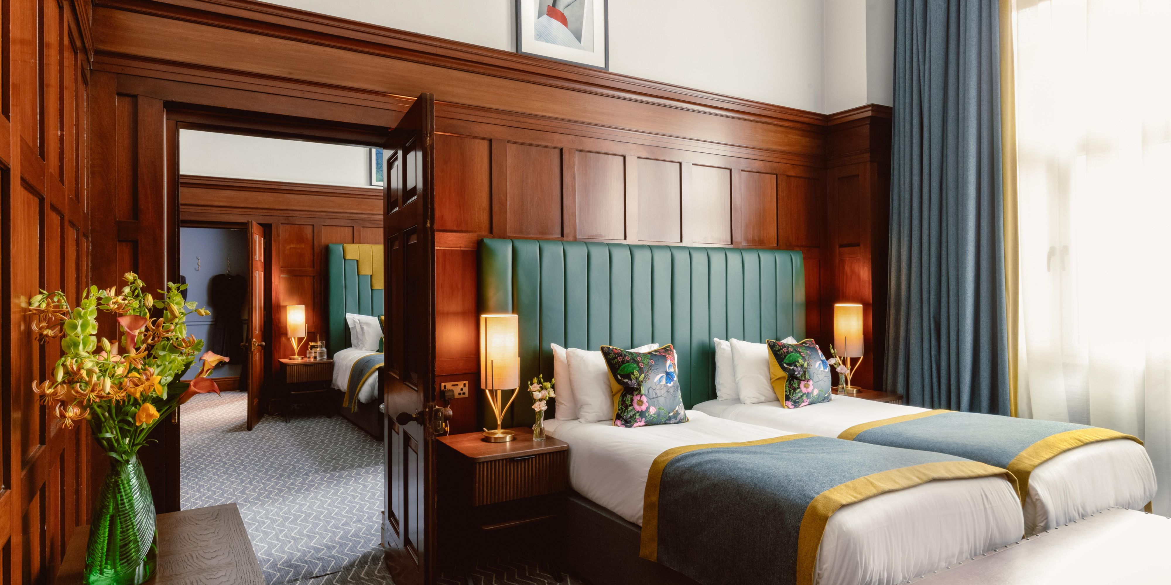 Our No.51 suite is available with up to three bedrooms.
