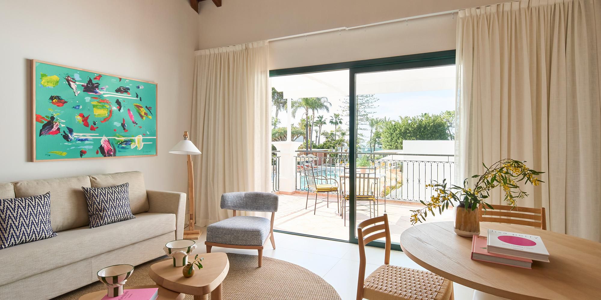 An elegant, spacious lounge for your complete comfort