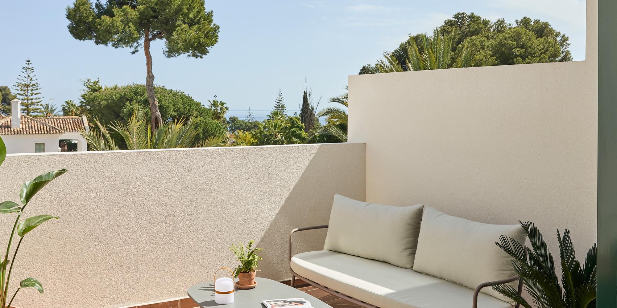 Your private sun-drenched terrace