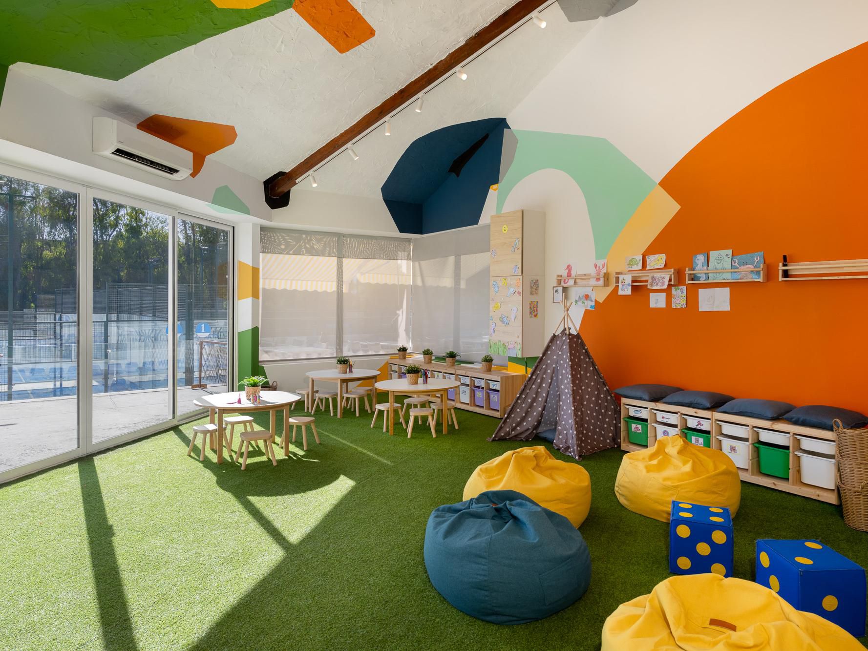 Fun for little ones at our Kids Club Little Monteros