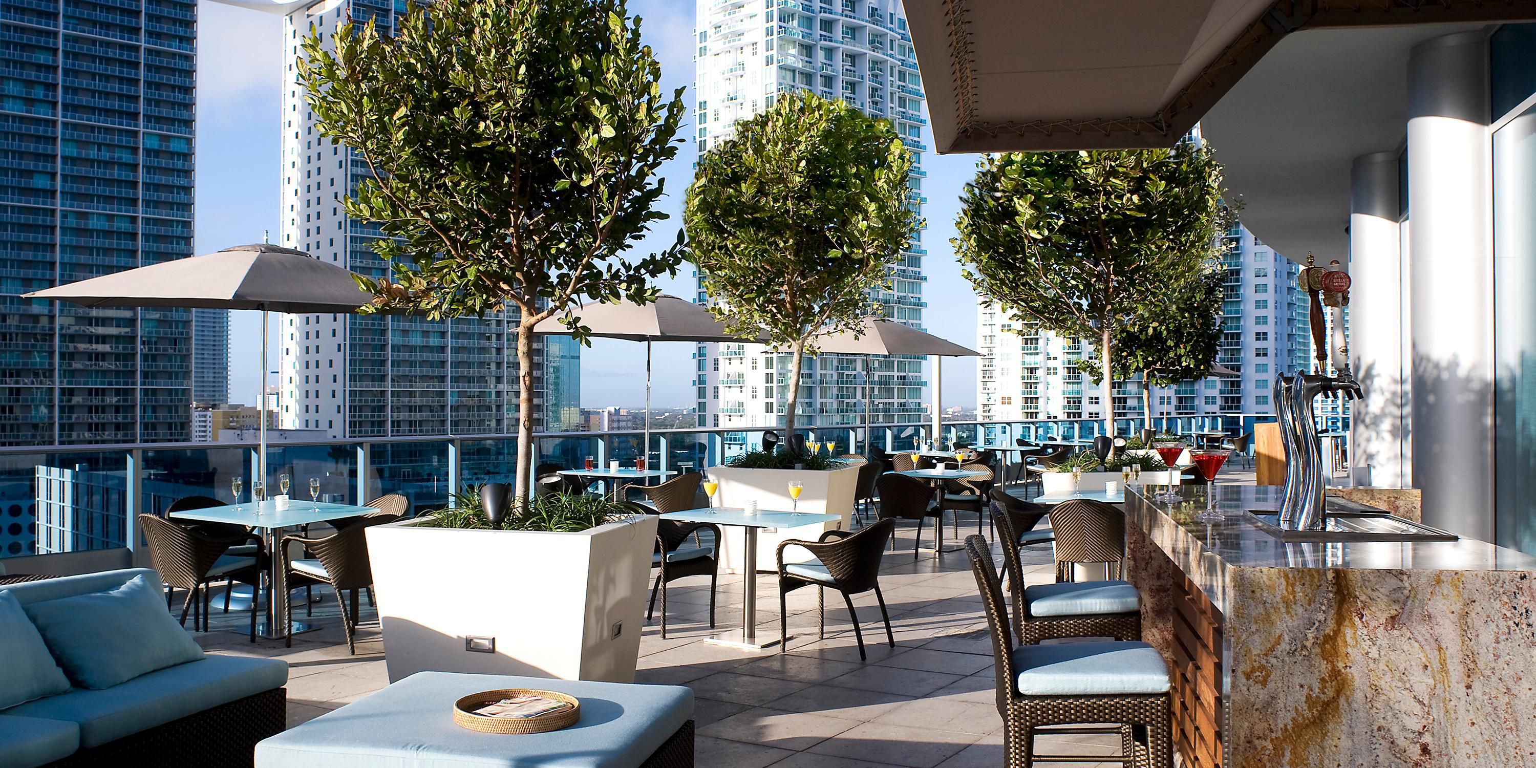 top of the building @ Area 31 restaurant - Picture of Zuma Miami