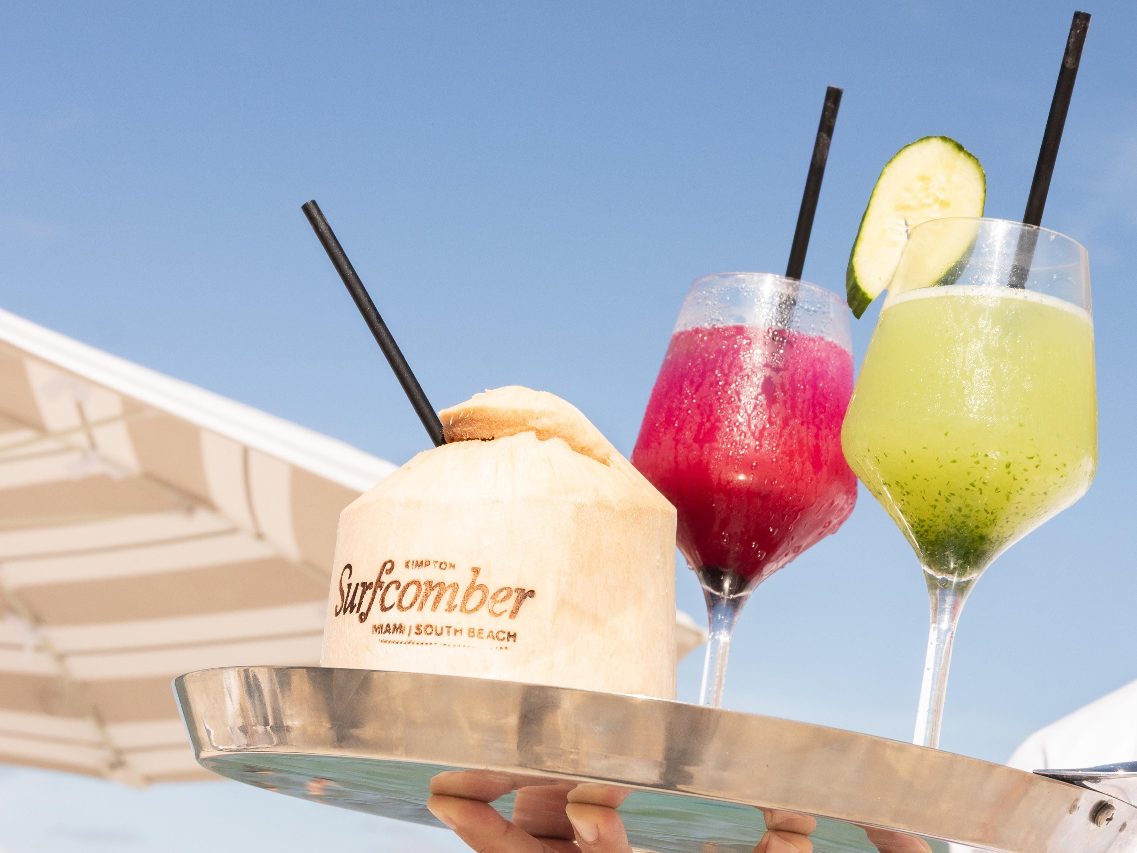 Beachside Drinks Served Up Surfside