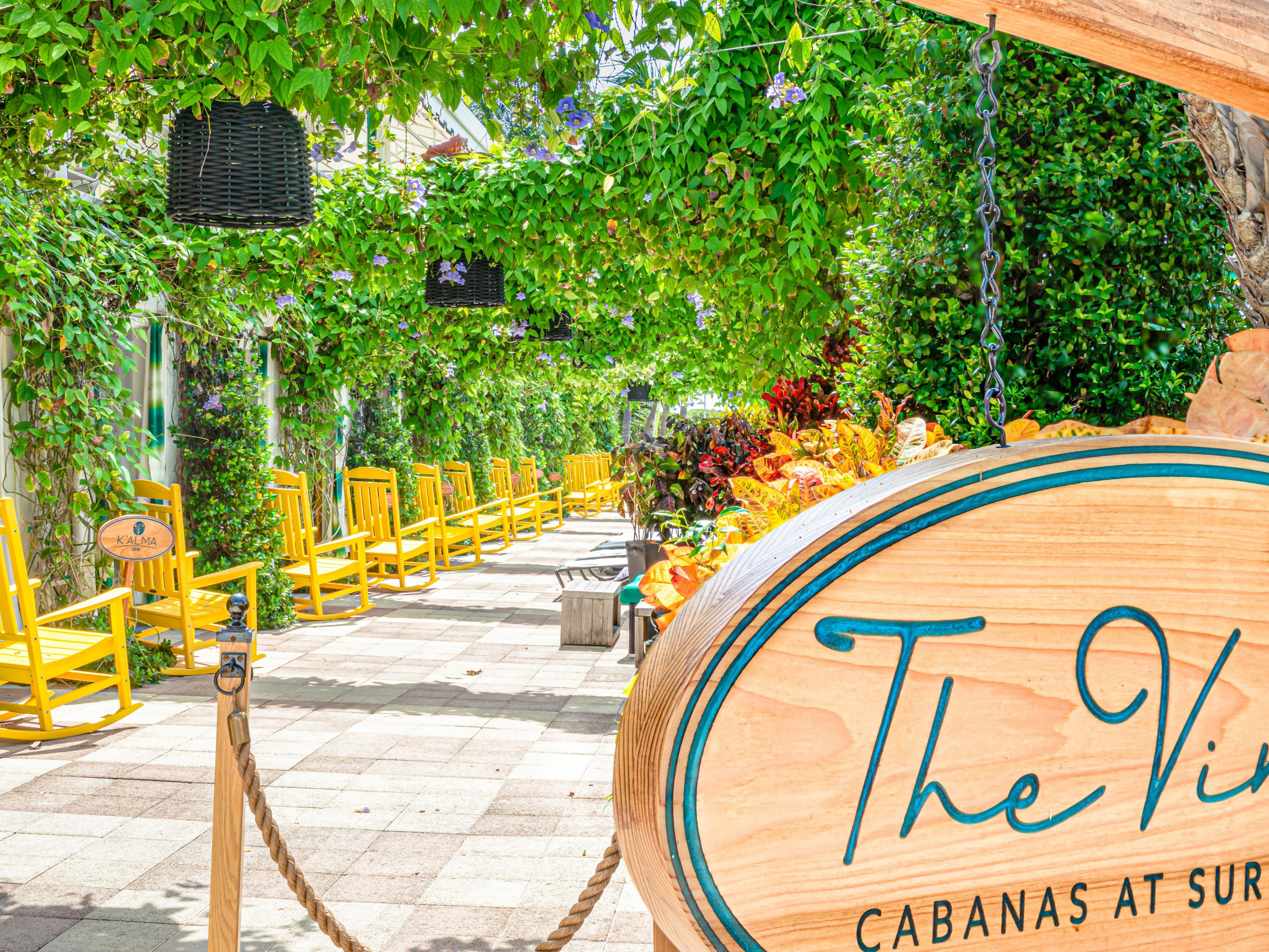 The Vines, Cabanas at Surfcomber