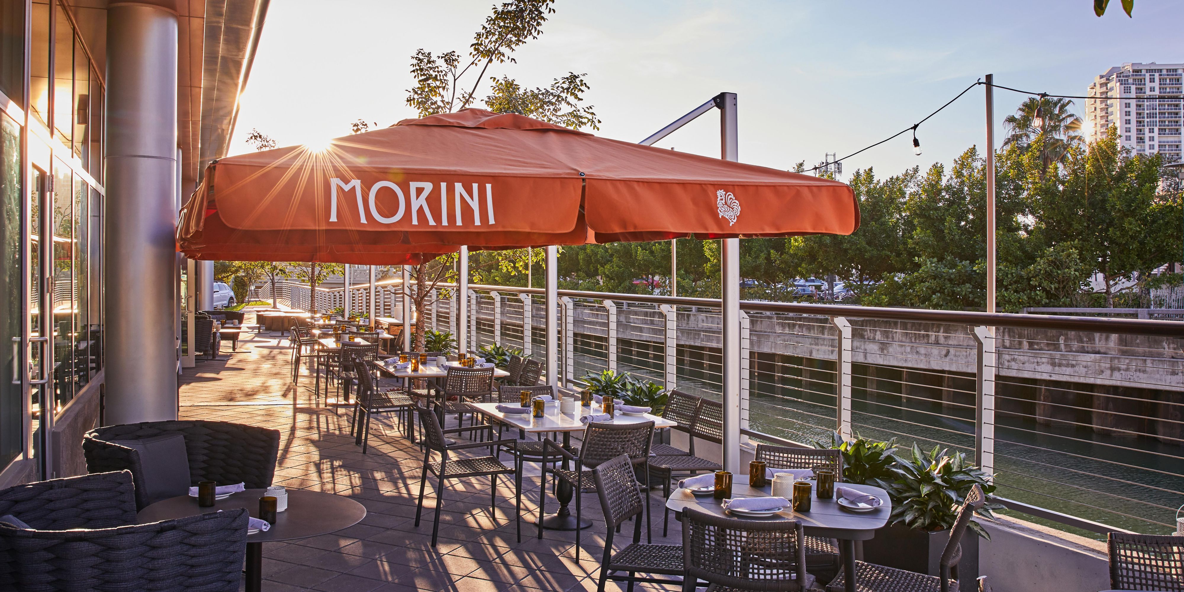Osteria Morini brings the soulful yet refined cuisine of Northern Italy’s Emilia Romagna region to Kimpton Hotel Palomar South Beach. Come and savor cured Italian meats and cheeses, fresh seafood, grilled meats, signature Polpettine meatballs, and house-made pastas. Gather with friends in a rustic-meets-modern ambience or out on our inviting patio.