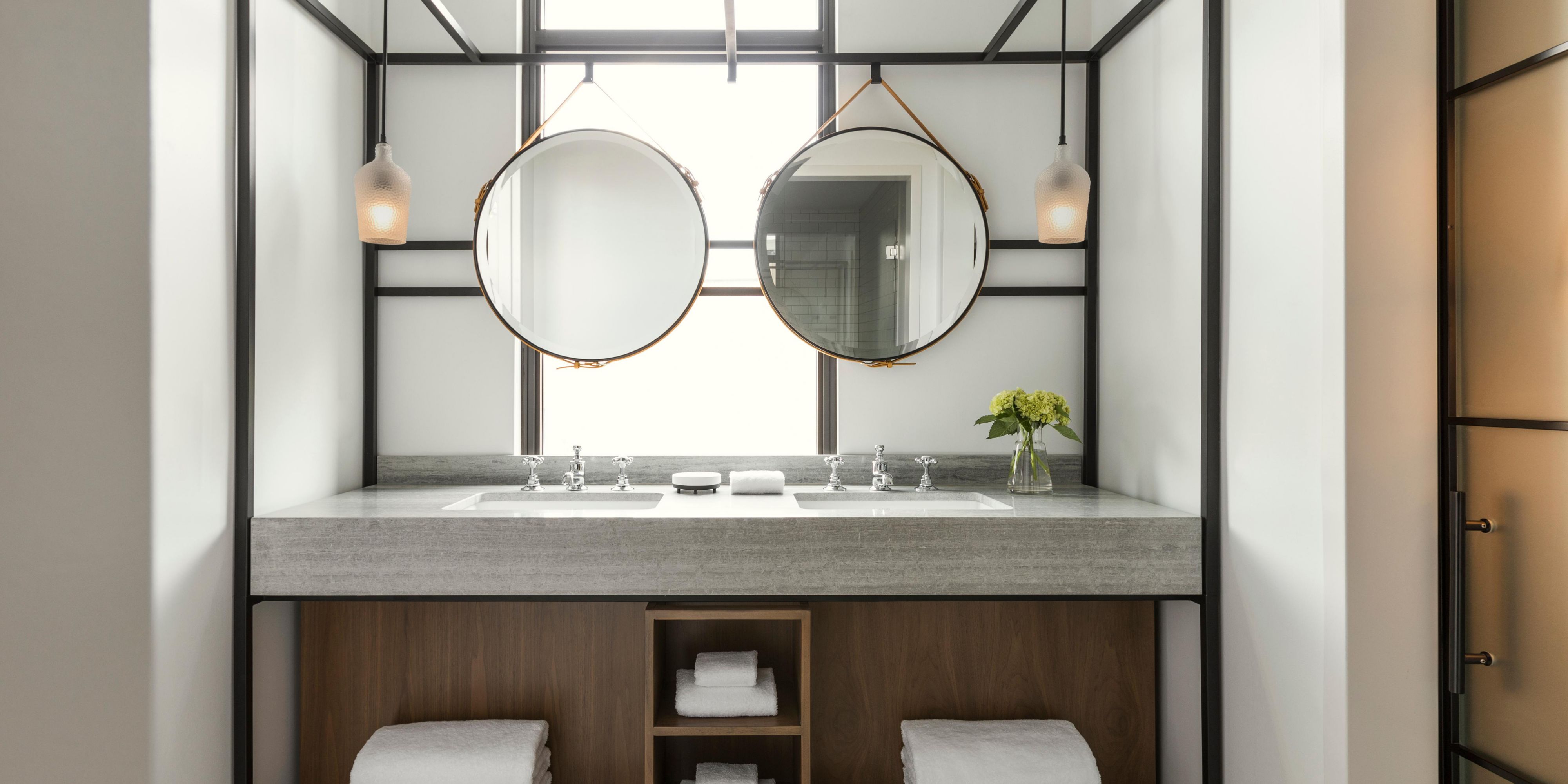 Double Vanity Bathroom