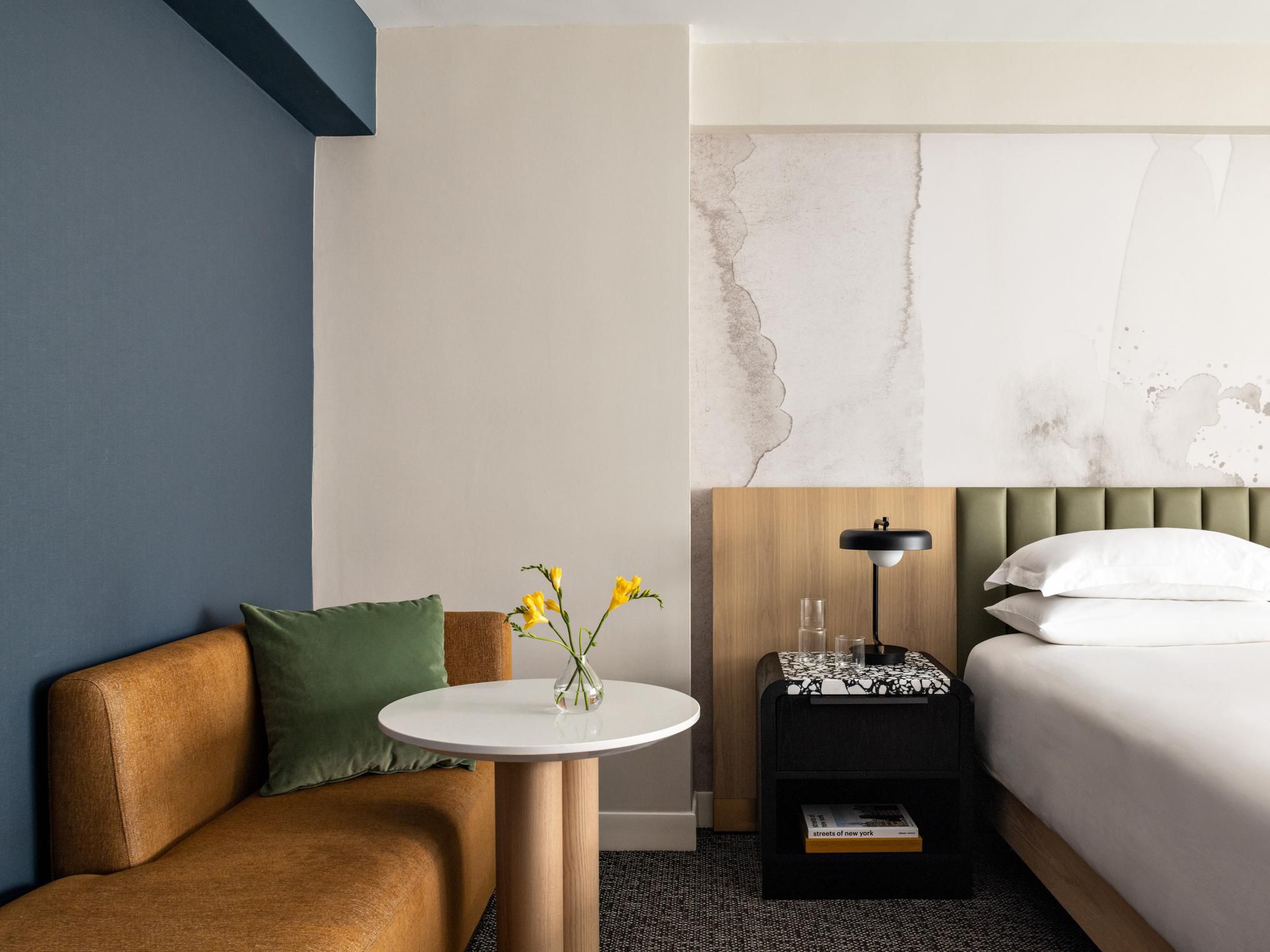 Comfortable king bedroom with premium amenities