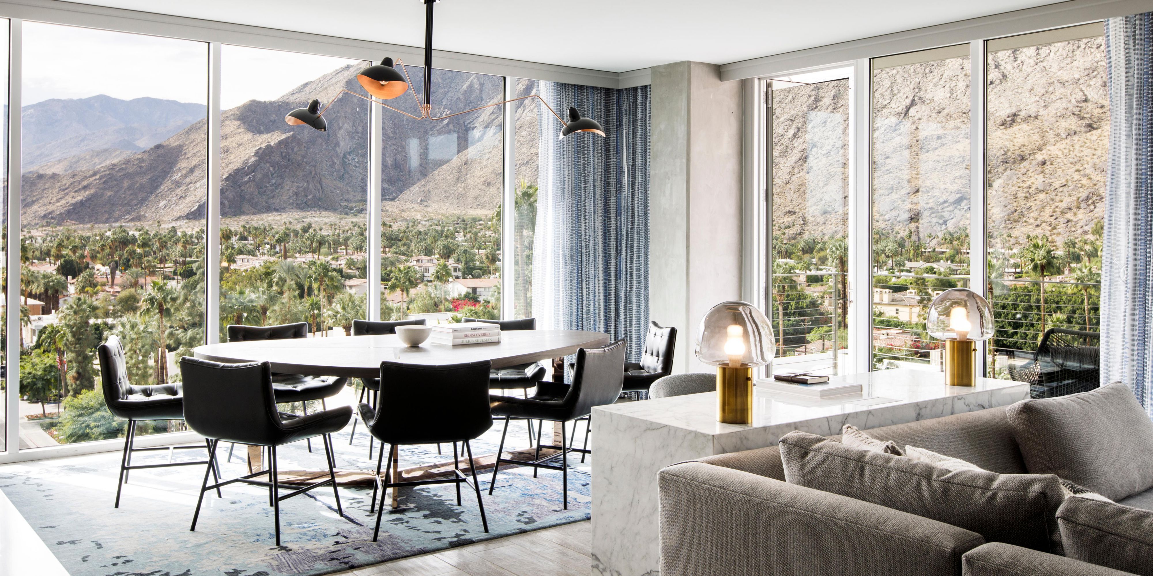 Floor-to-ceiling windows with breathtaking views and fresh air