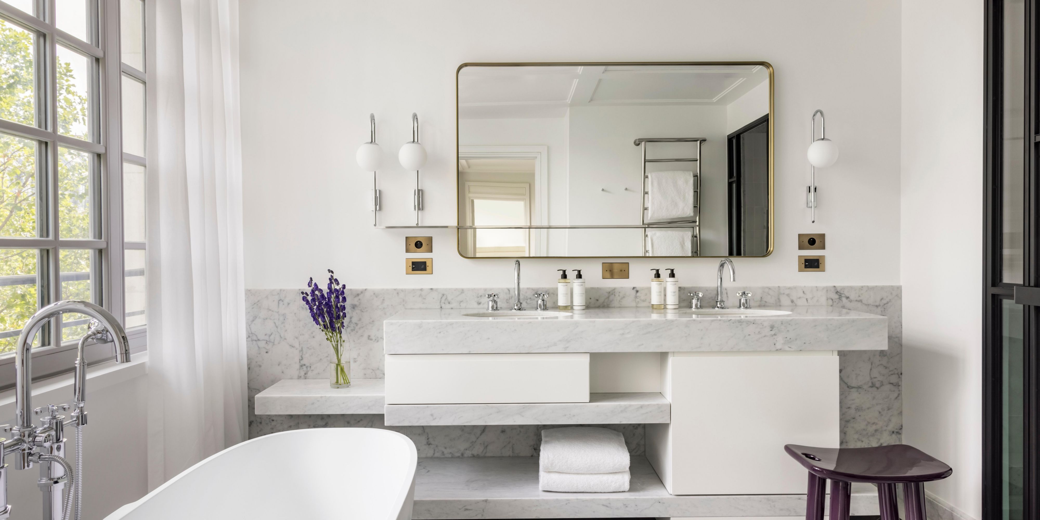 Discover our spacious Suite Collection bathrooms