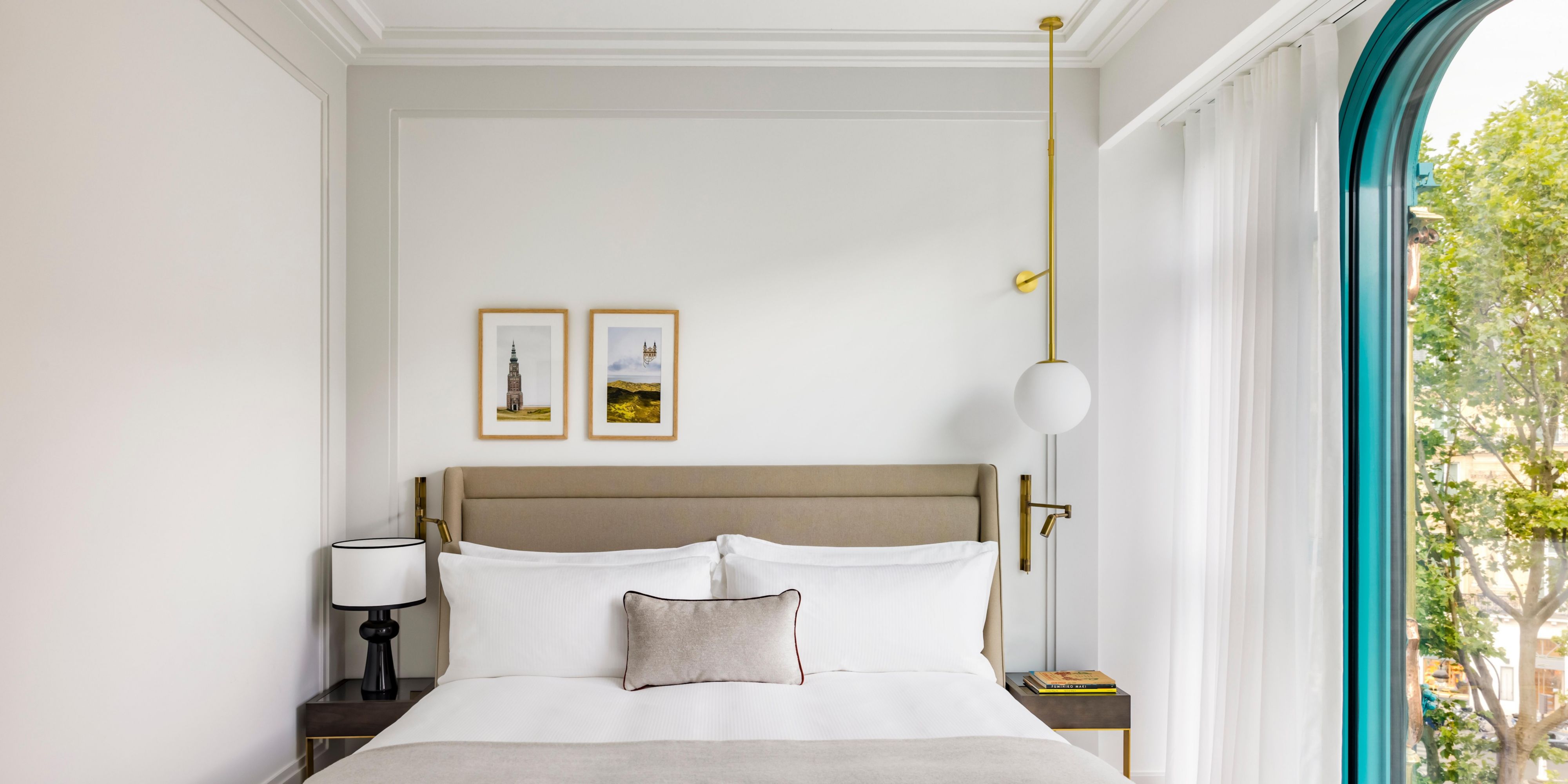 All our Suites Collections have a King Size bed with a view