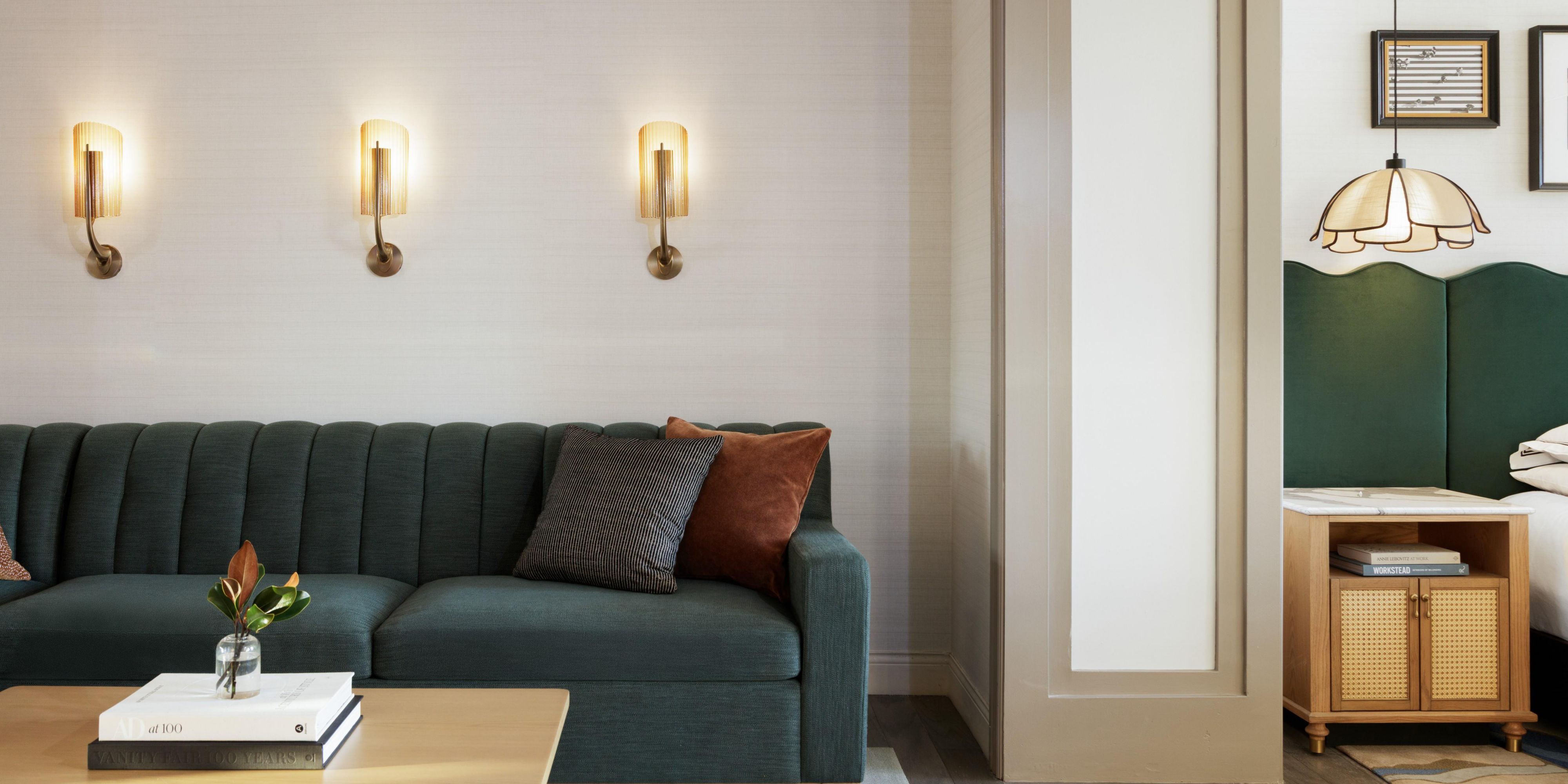 Presidential Suite Bedroom and Sofa
