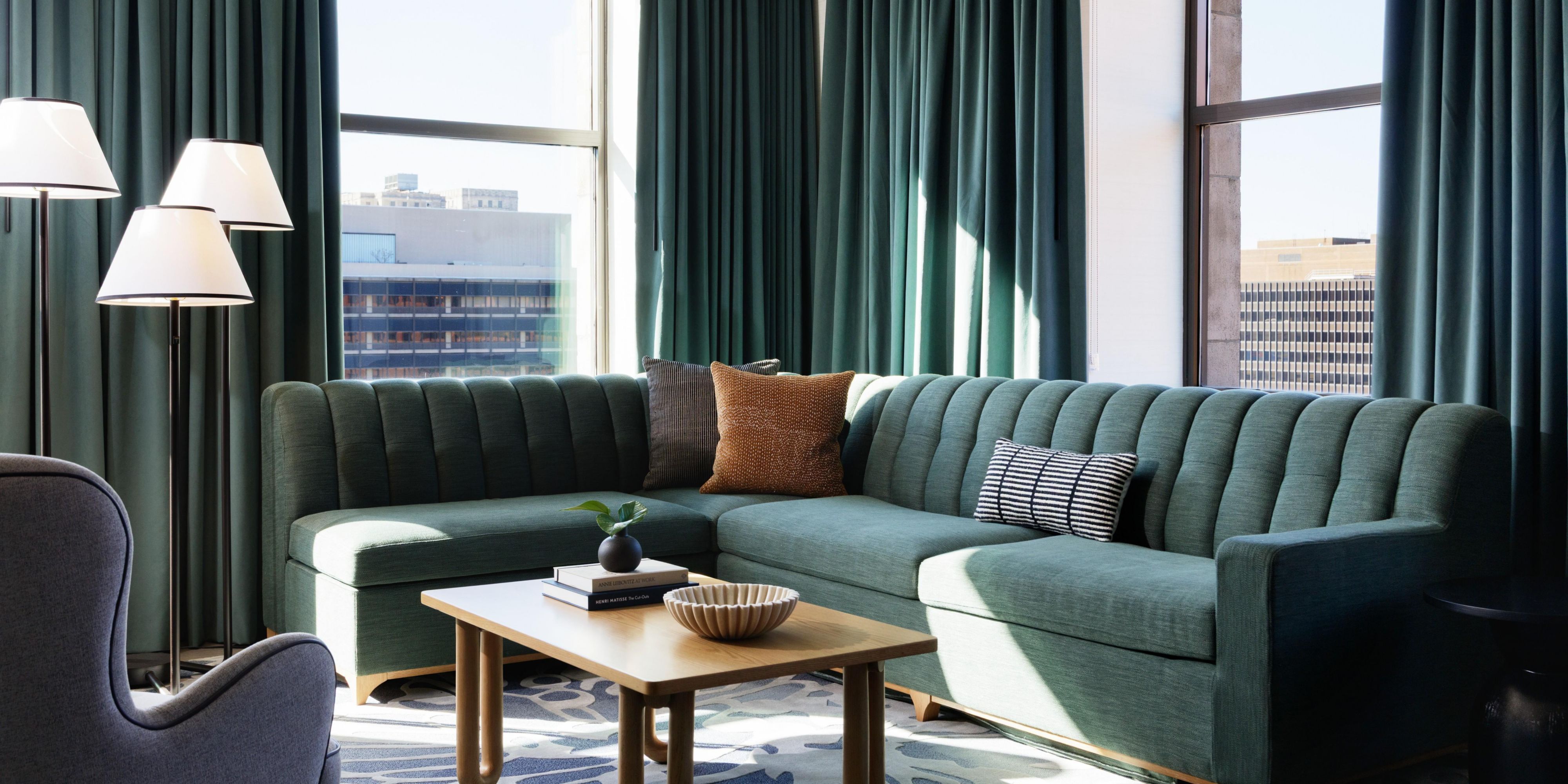 Presidential Suite Corner Living Room