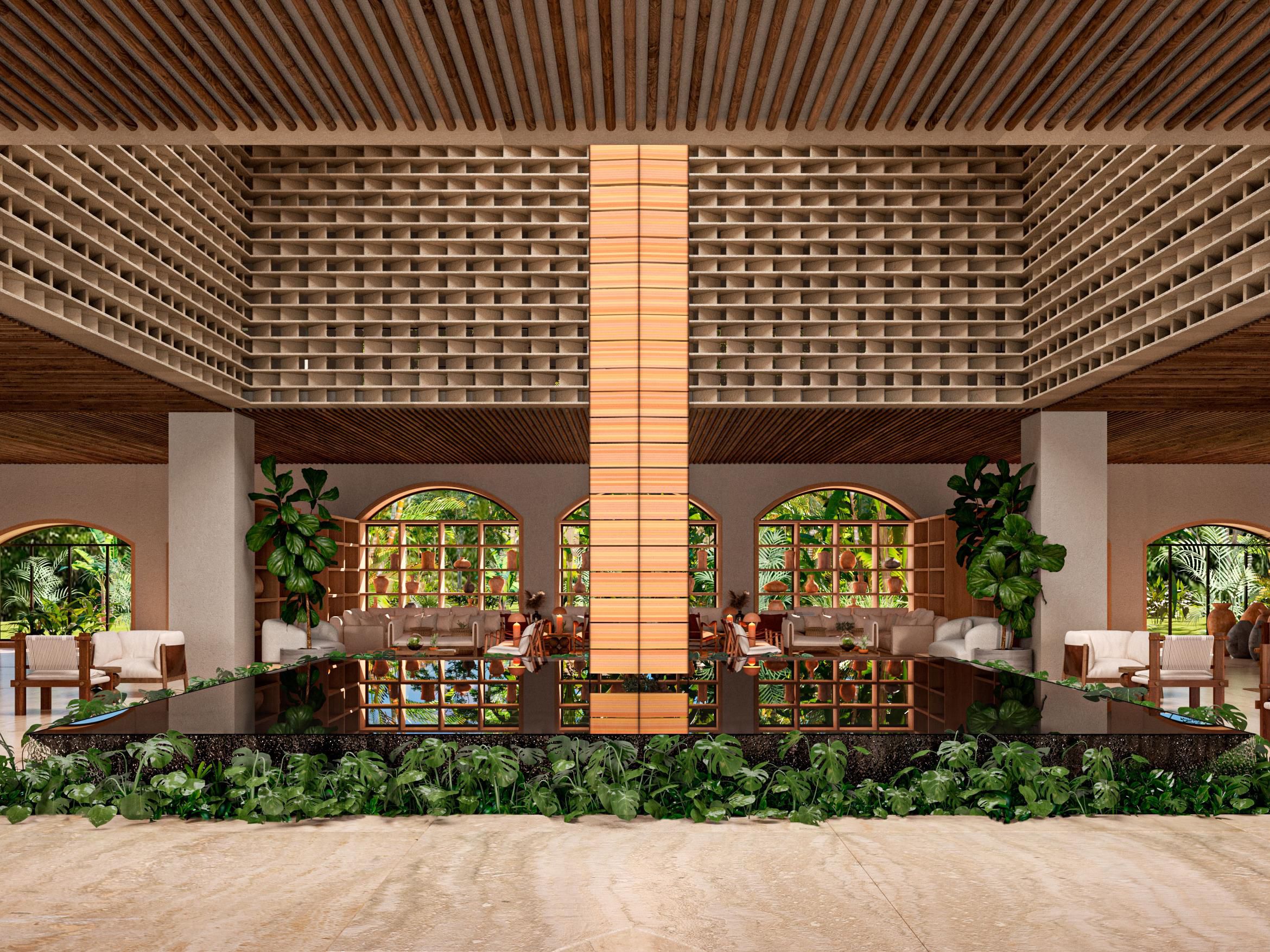 Front Desk - Hotel Lobby