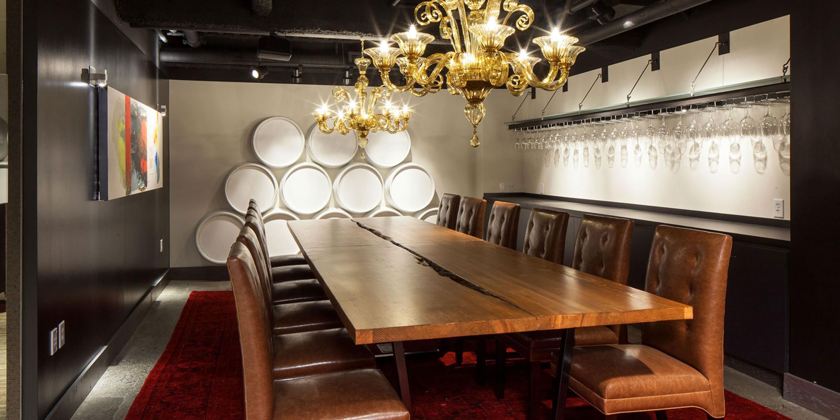 At Kimpton Hotel Vintage, if there’s one thing we have, it’s personality (you saw the mural in the lobby, right?). We bring that spirit to your event, whether you’re hosting a business retreat or a Sweet 16. Let our event planners help you craft the kind of memorable experience attendees will talk about for months to come.