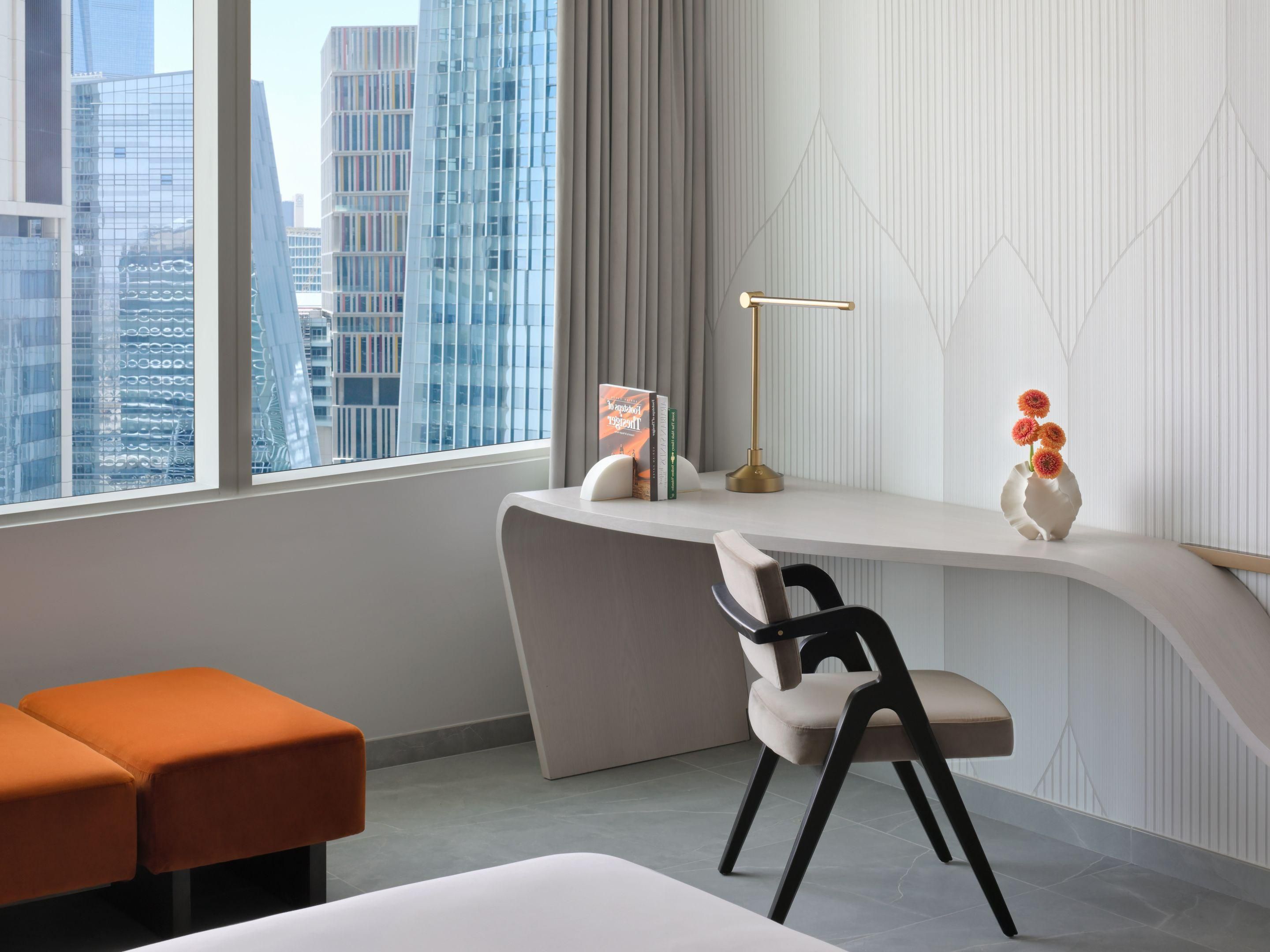 Inspiring view and comfortable working space