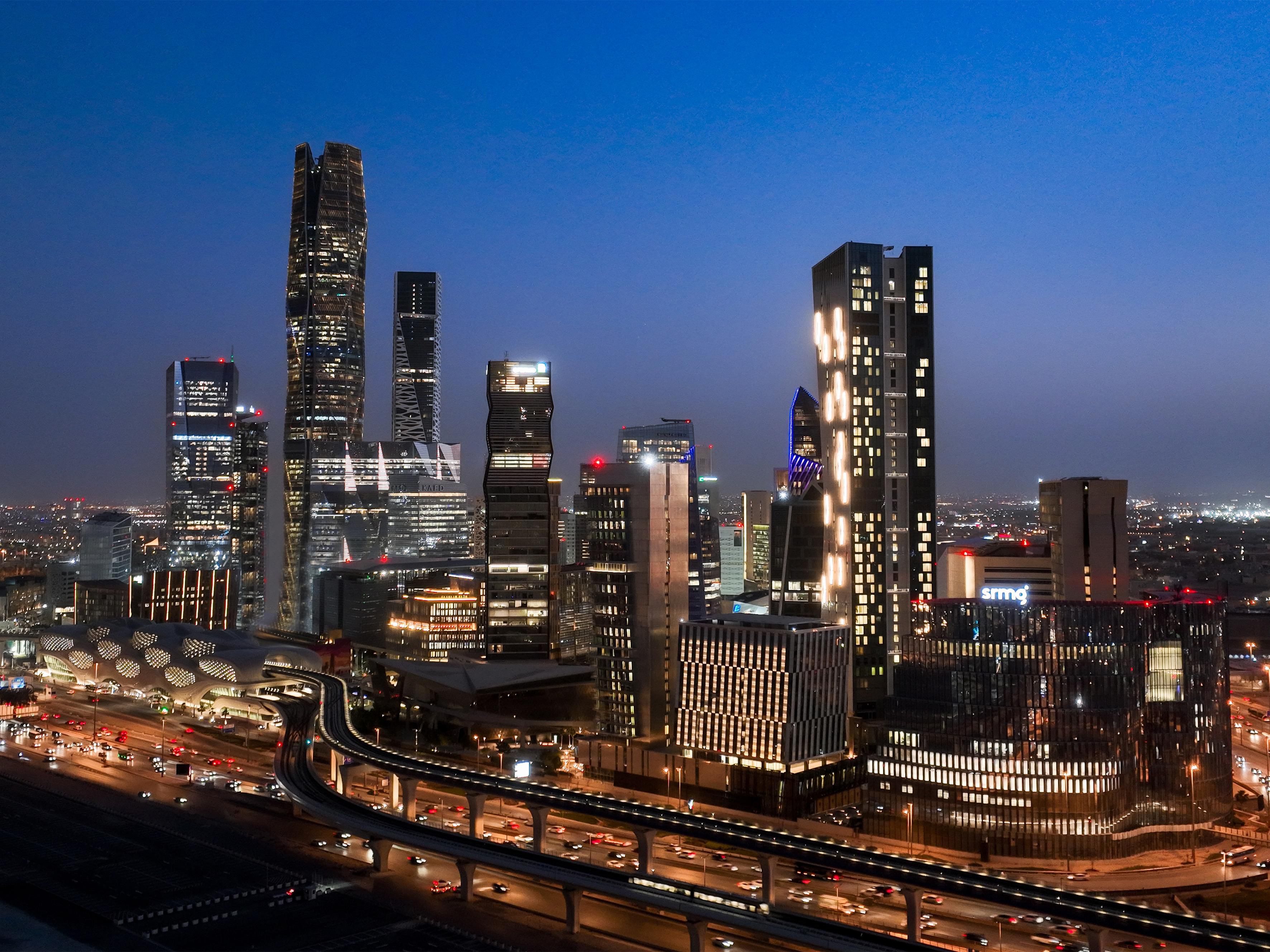King Abdullah Financial District the Icon of Riyadh