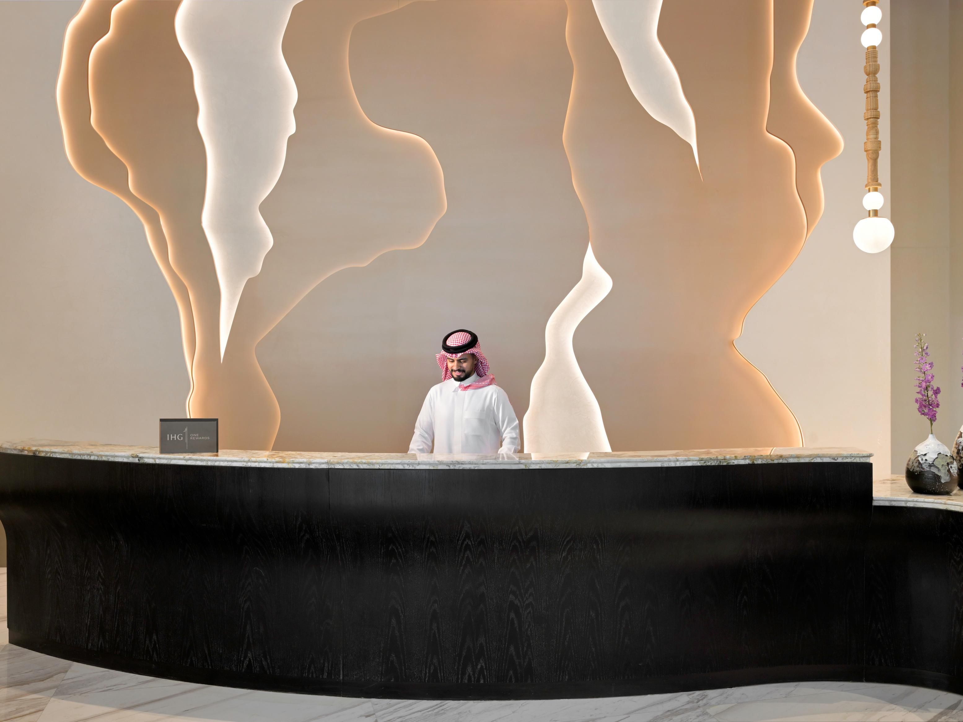 Warm Welcome to Riyadh