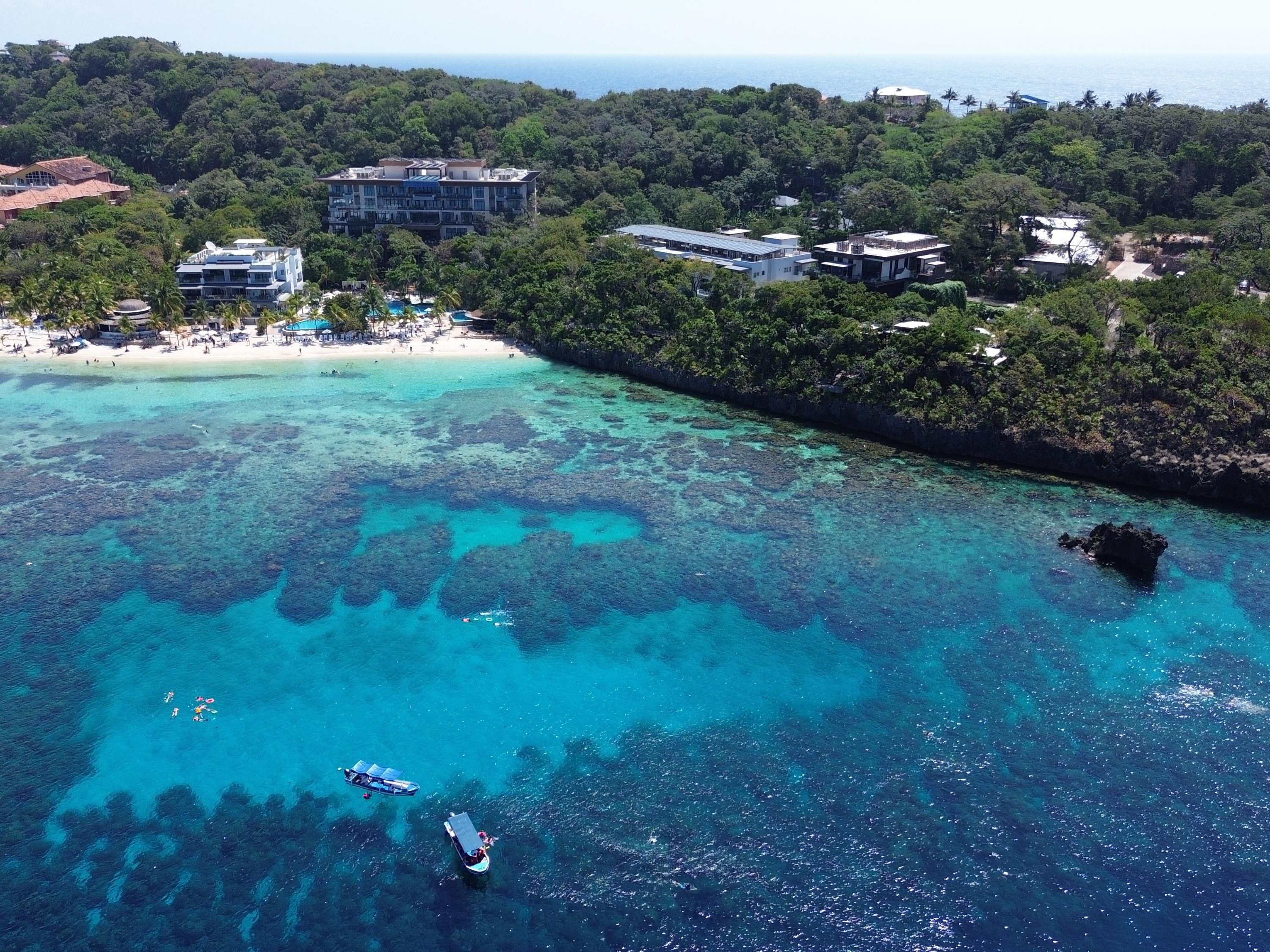 Snorkeling directly off the hotel's beach.