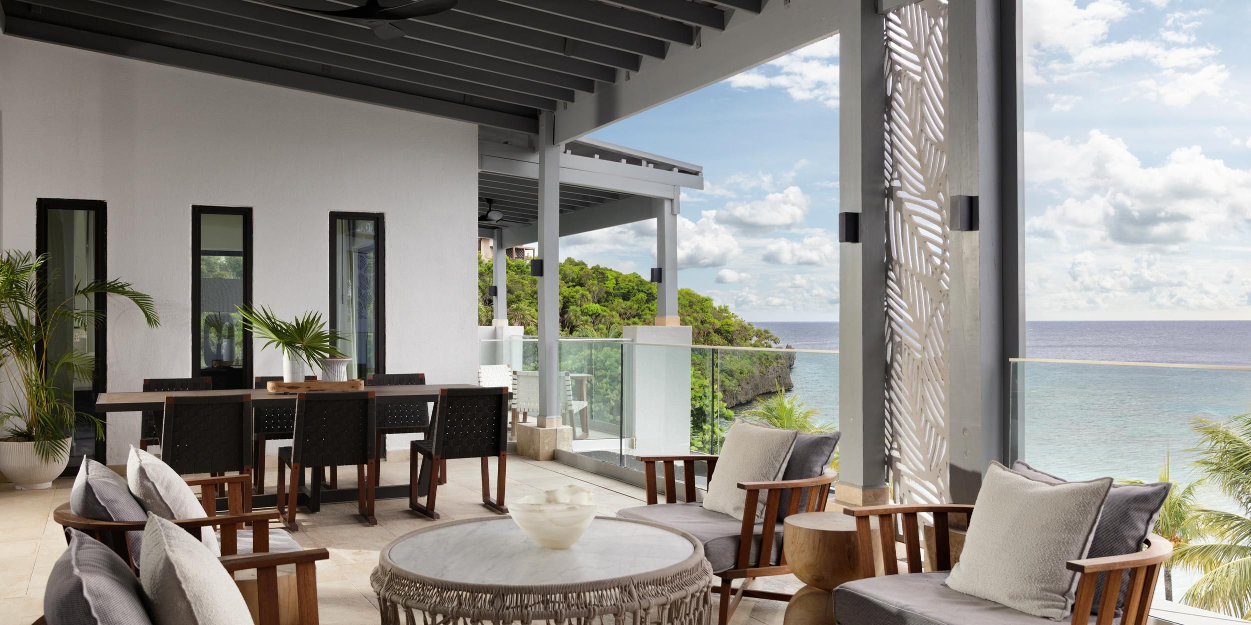 2 Bedroom Beachfront Penthouse Beachfront Balcony