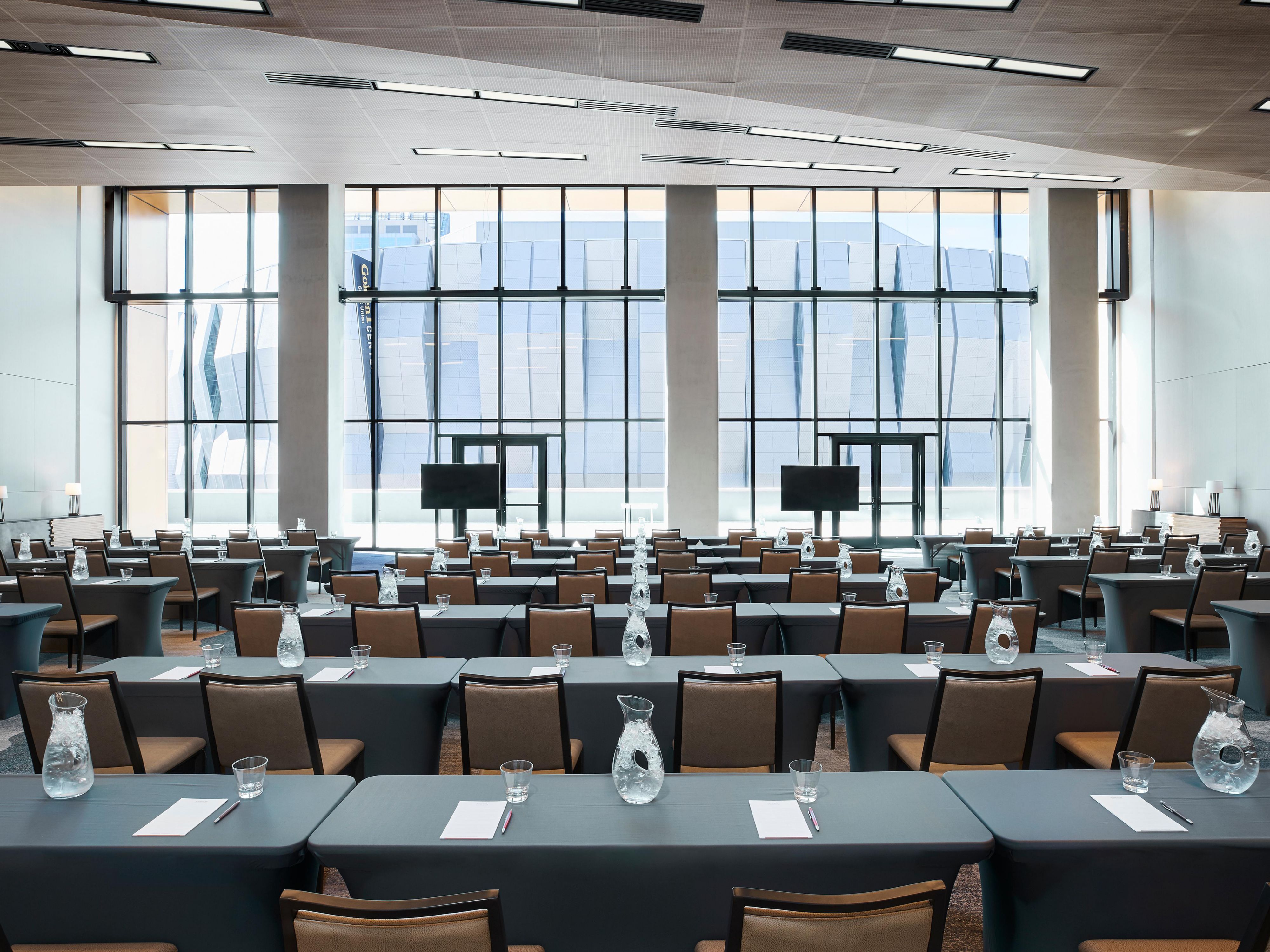 Conference spaces that inspire productive collaboration.