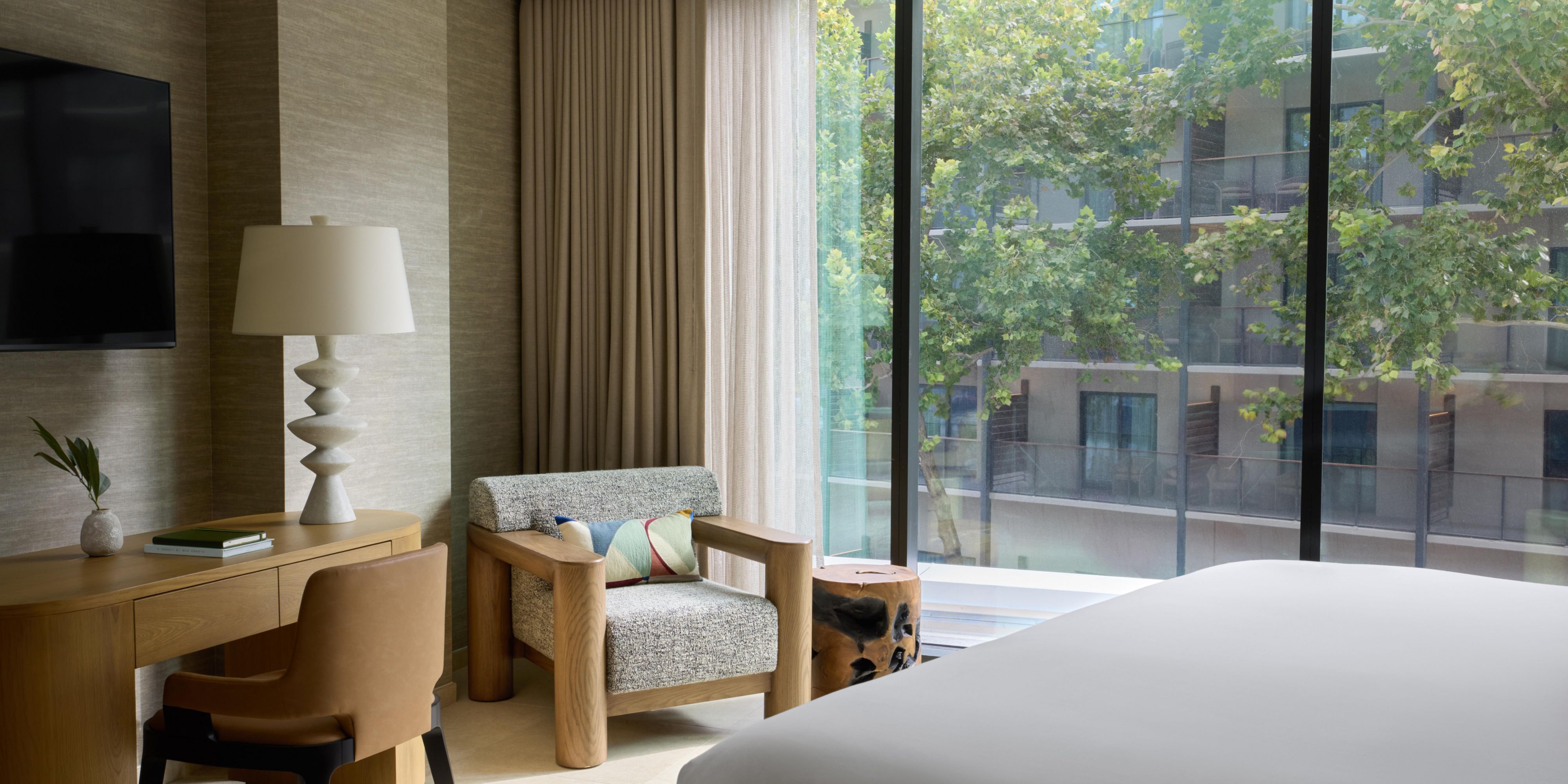 Bedroom in the Presidential Suite
