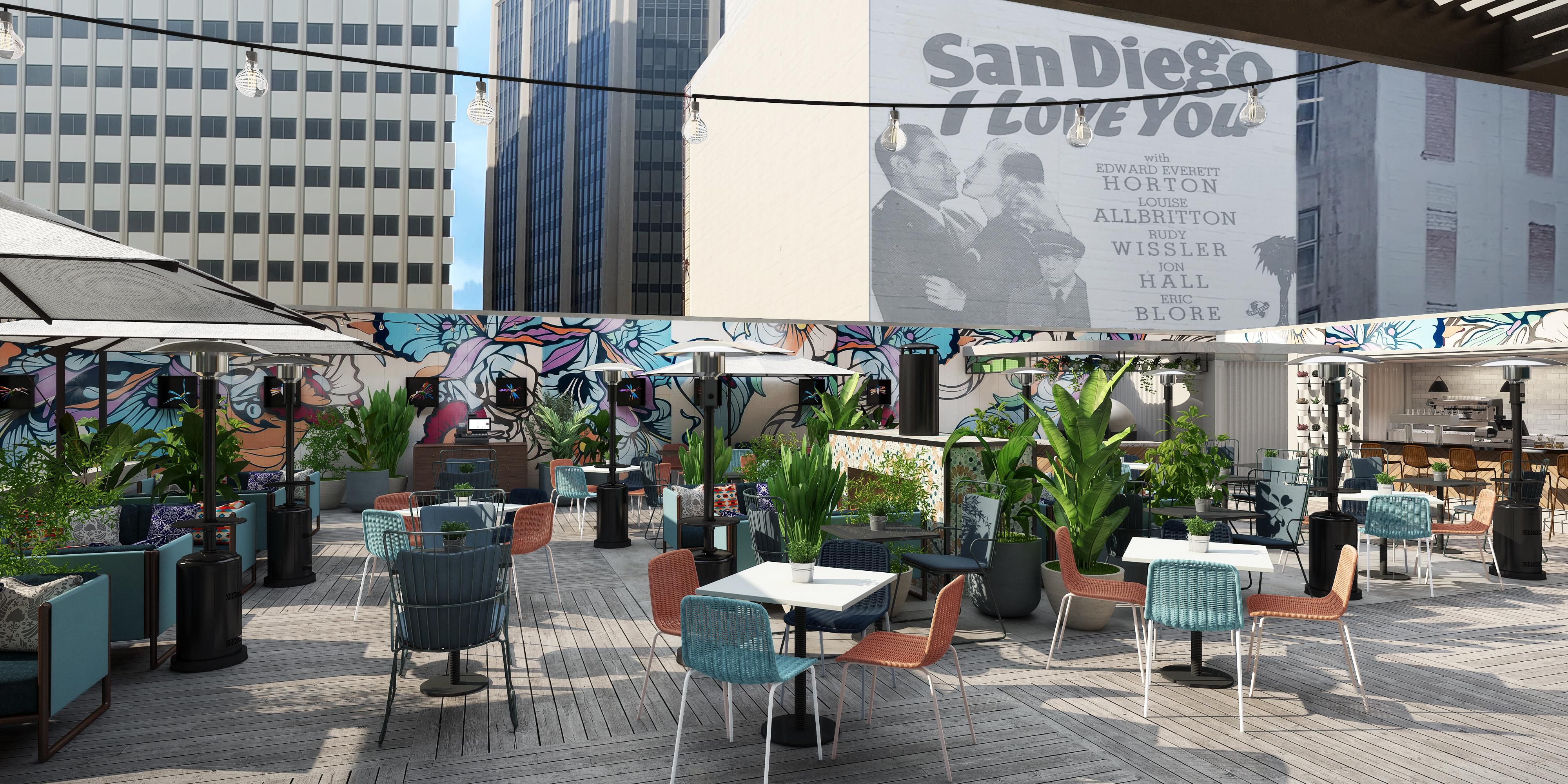 Leave of Absence brings pool deck dining perfection to Kimpton Alma. Our Rooftop pool deck restaurant offers everything you never knew you needed. With unparalleled city views, upbeat music and a one-of-a-kind atmosphere, you're invited to kick off your stay with Leave of Absence.