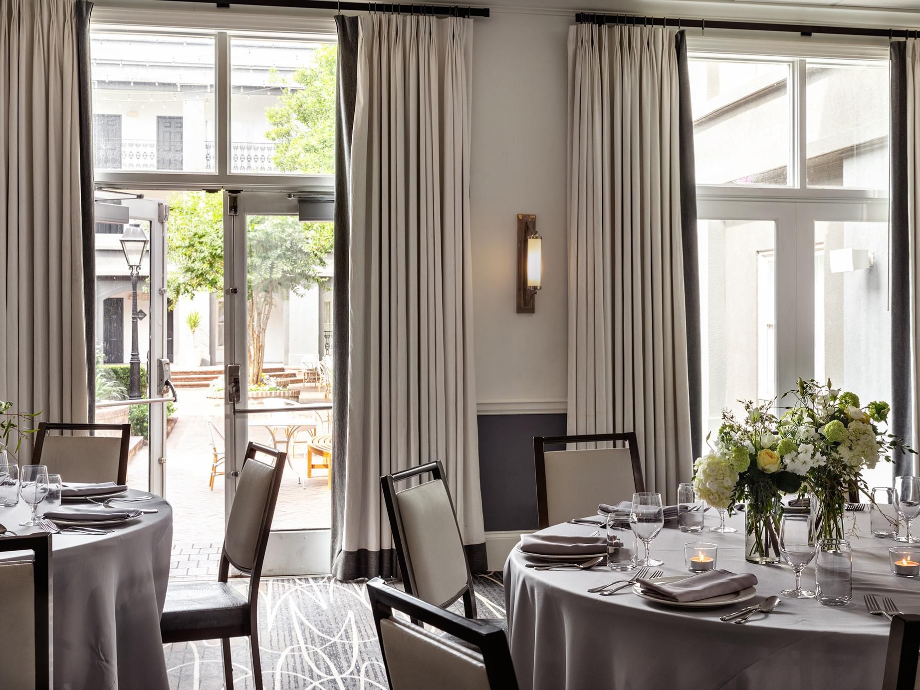 Enjoy an indoor-outdoor space with Slate and the Secret Garden