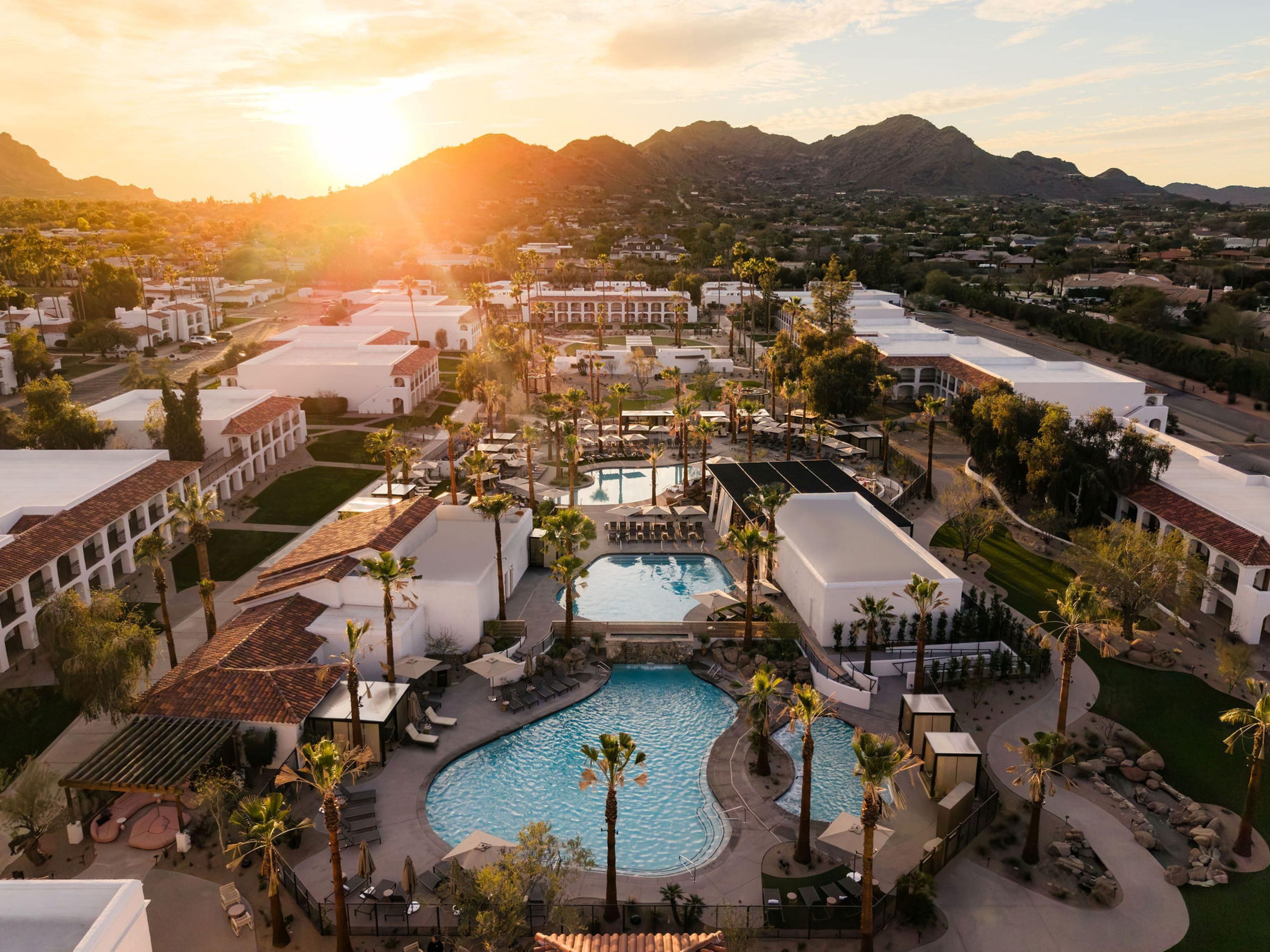 Canyon Pools Aerial Shot