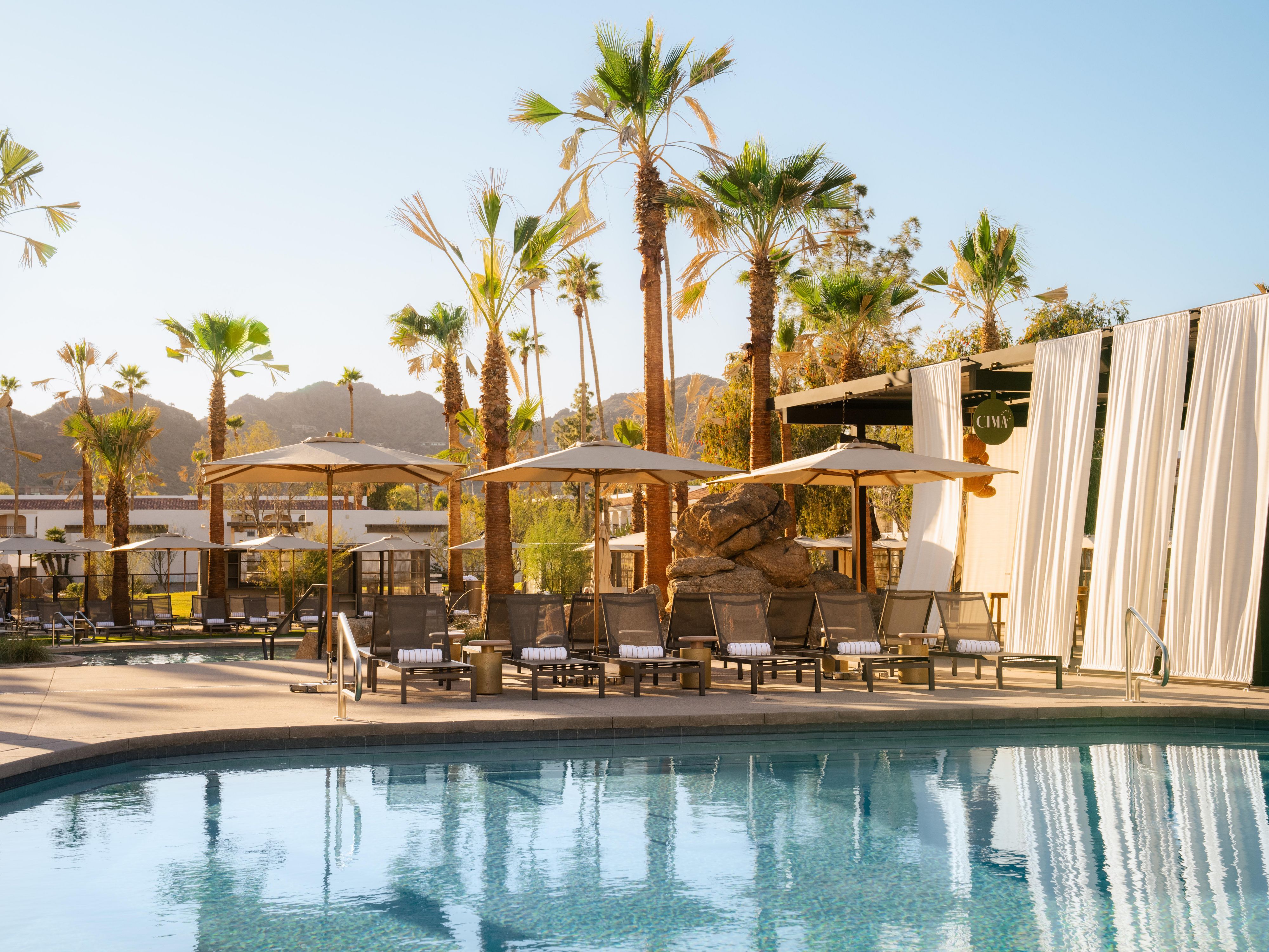 Stunning views from Cima Pool Bar