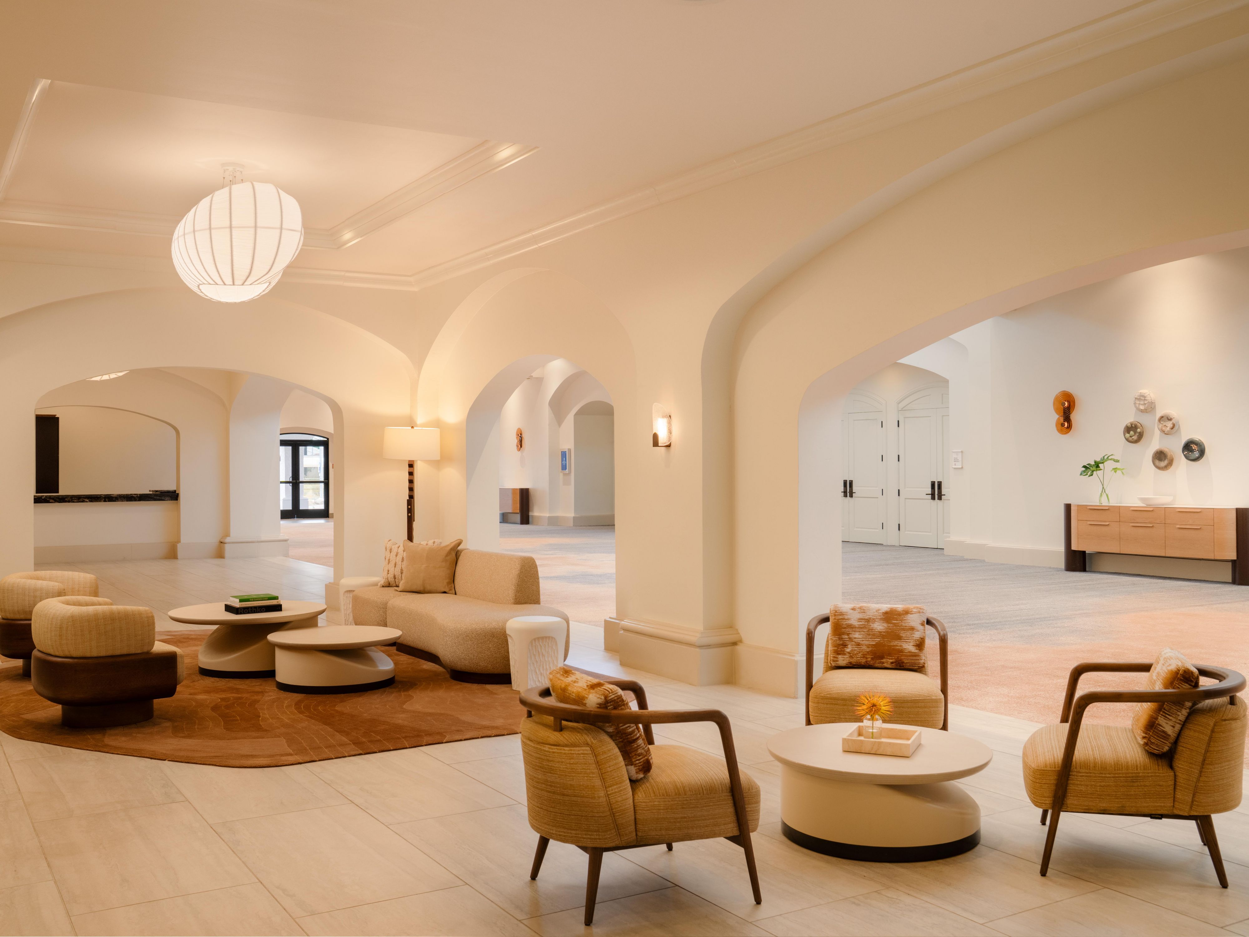 Spacious pre-function area