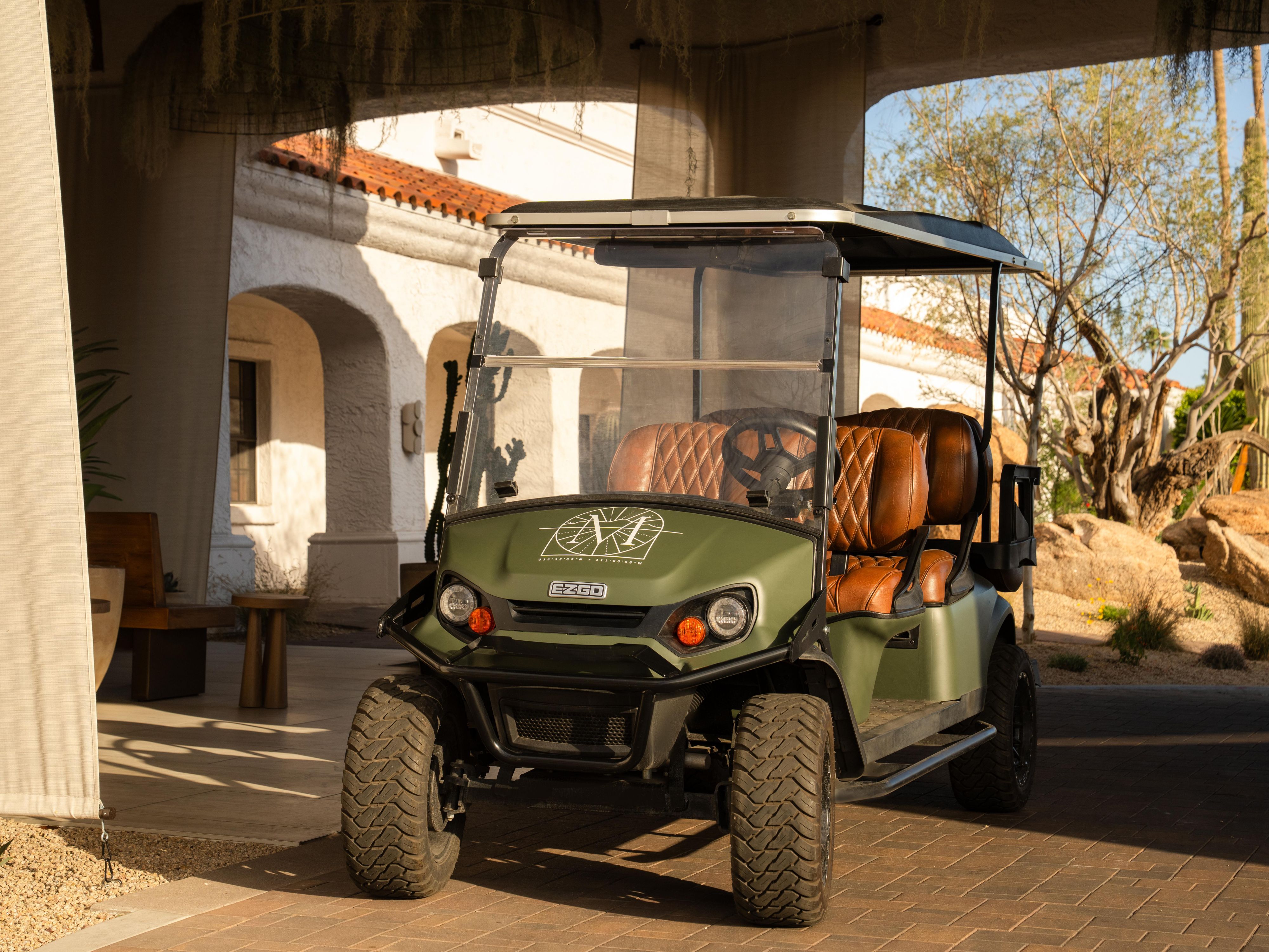 Kimpton MIralina golf cart