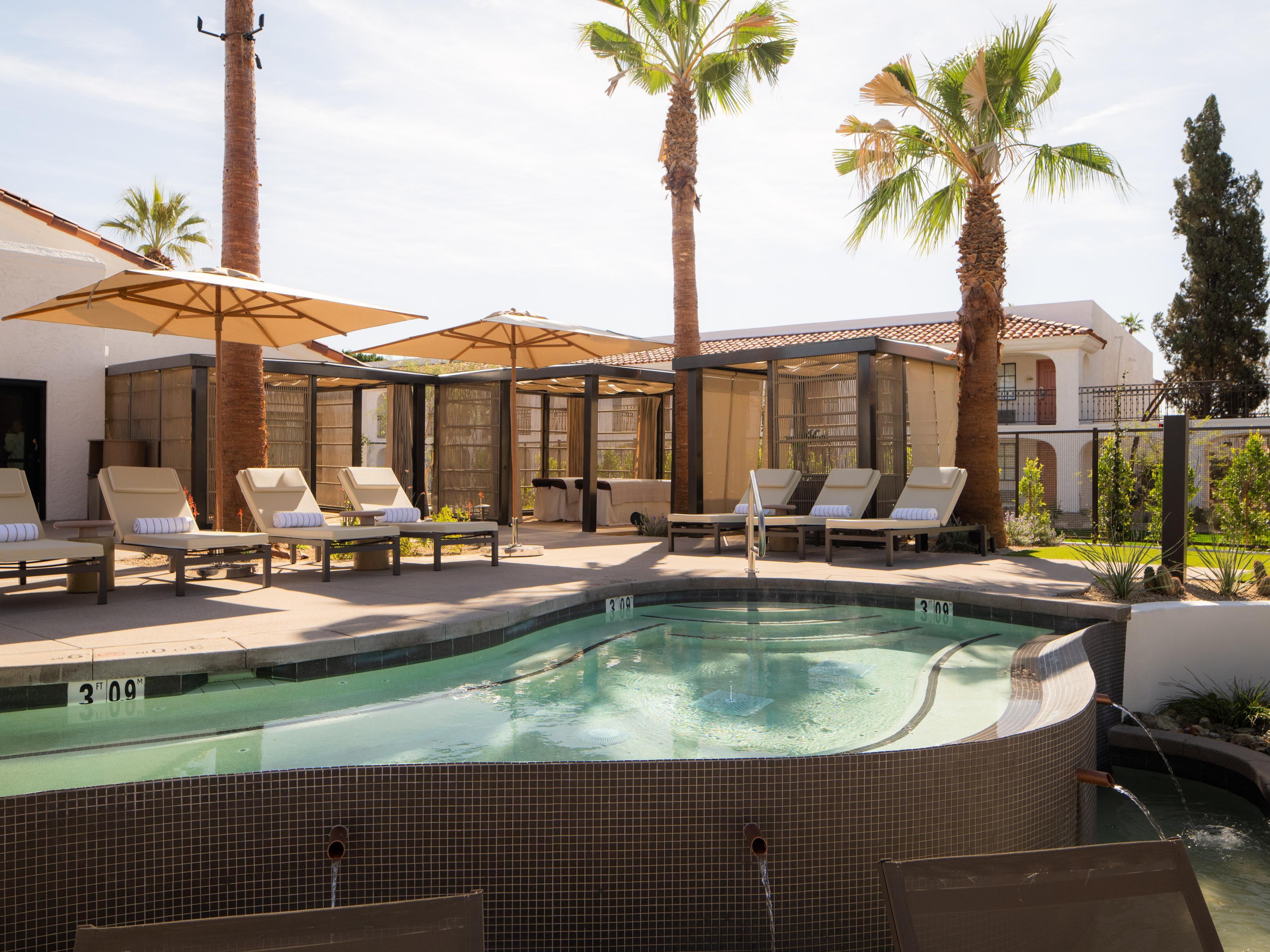 Spa guests have access to our hydro-therapy area of the spa
