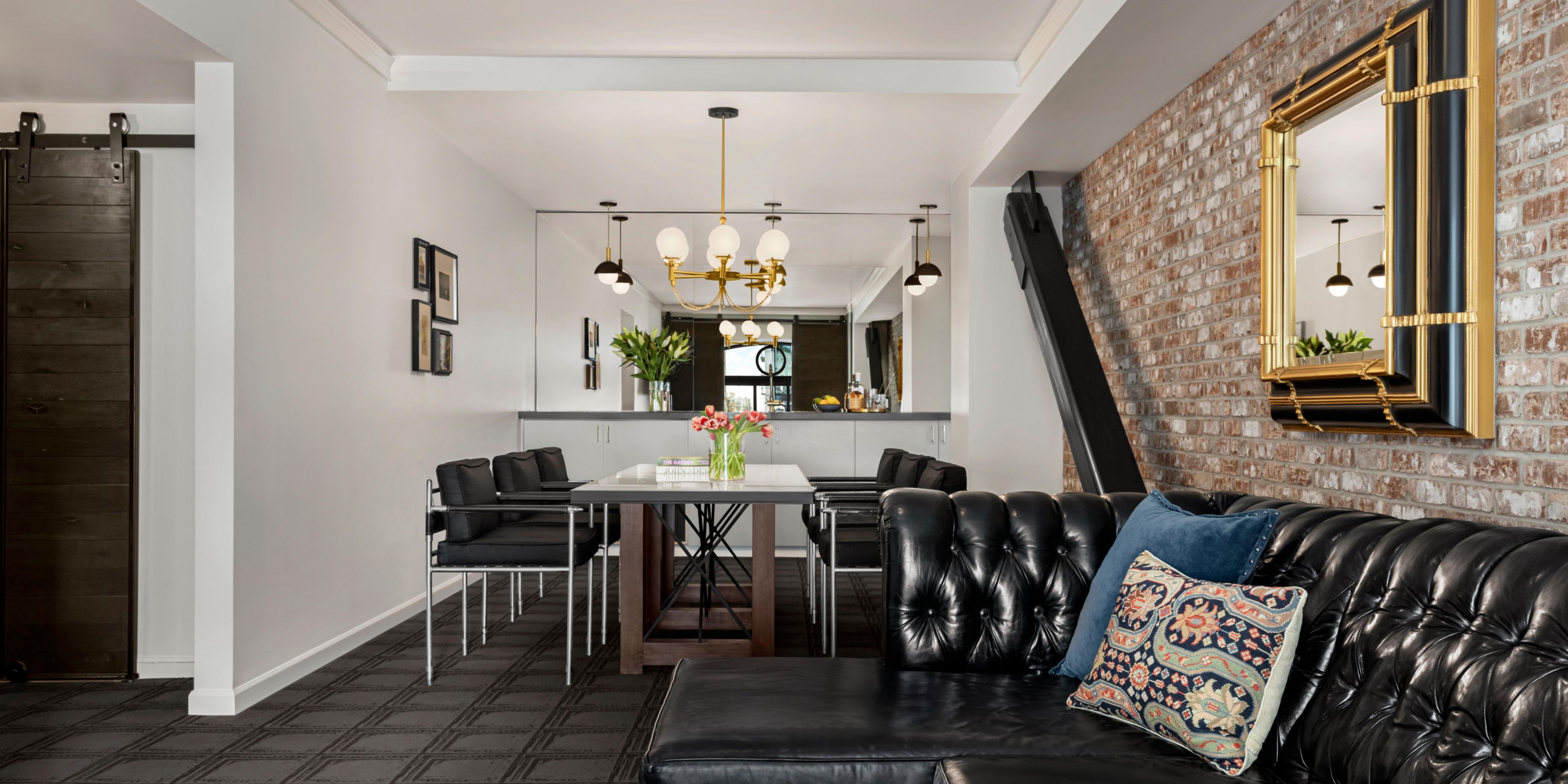 Palladian Suite Living Dining Area with Open Kitchen