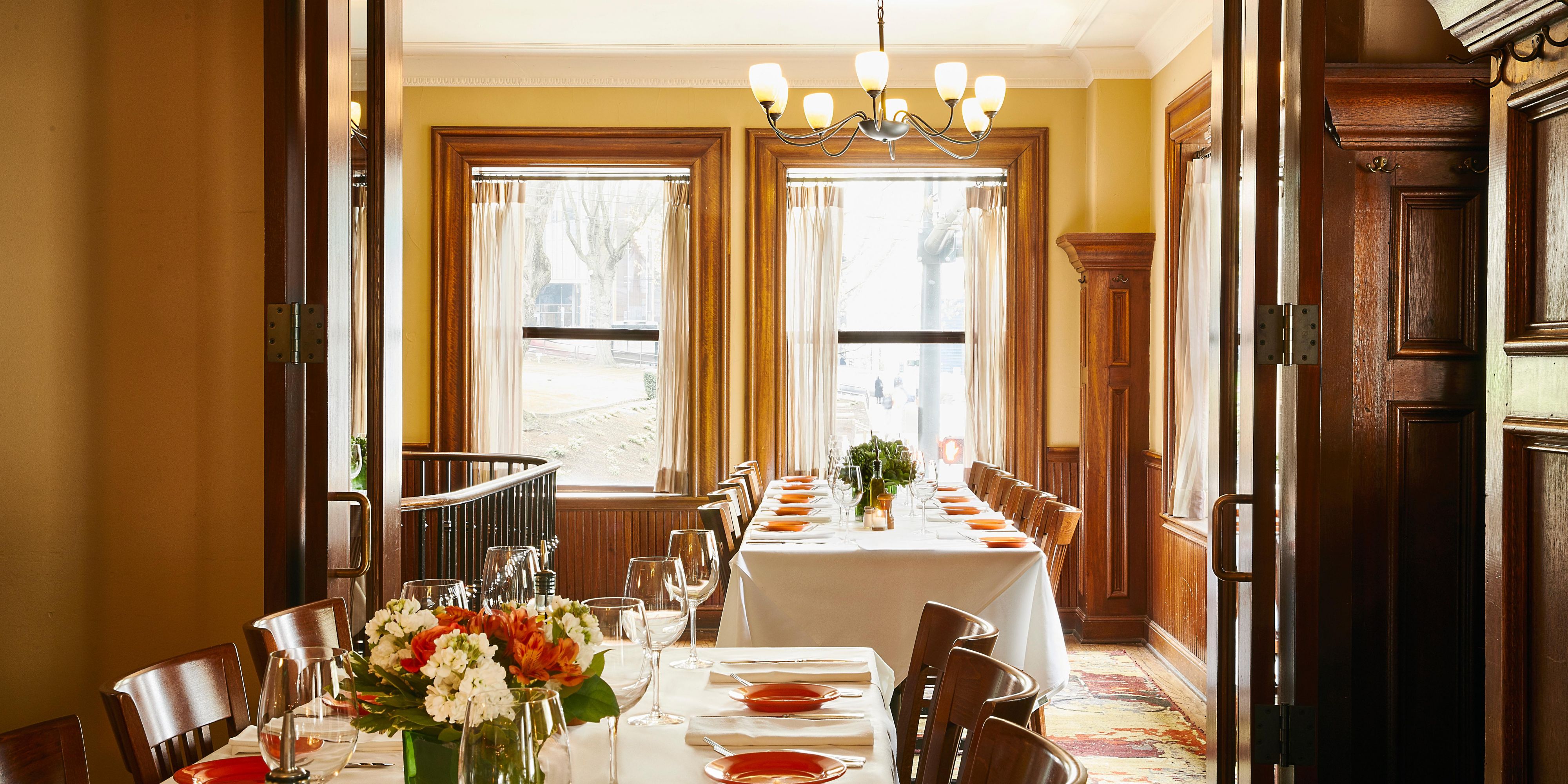 Whether you're planning a small meeting or a grand event for up to 90, we look forward to accommodating you at our downtown Seattle venue. Our private dining room, Solaio, features 660 square feet of flexible event space, while Chef has specially designed menus for your function, or you can customize your own.
