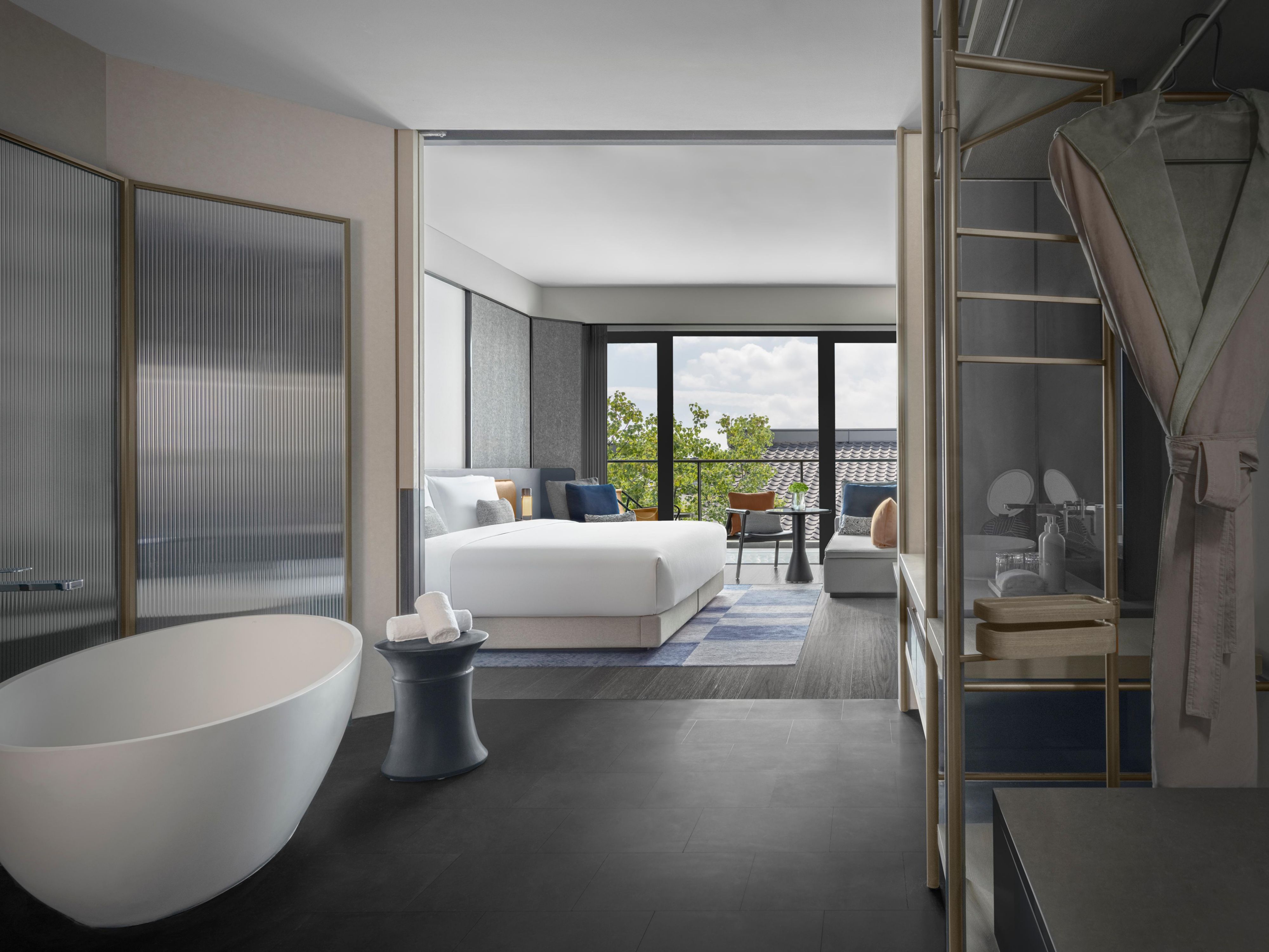 Spacious and comfort guest room in Gusu area