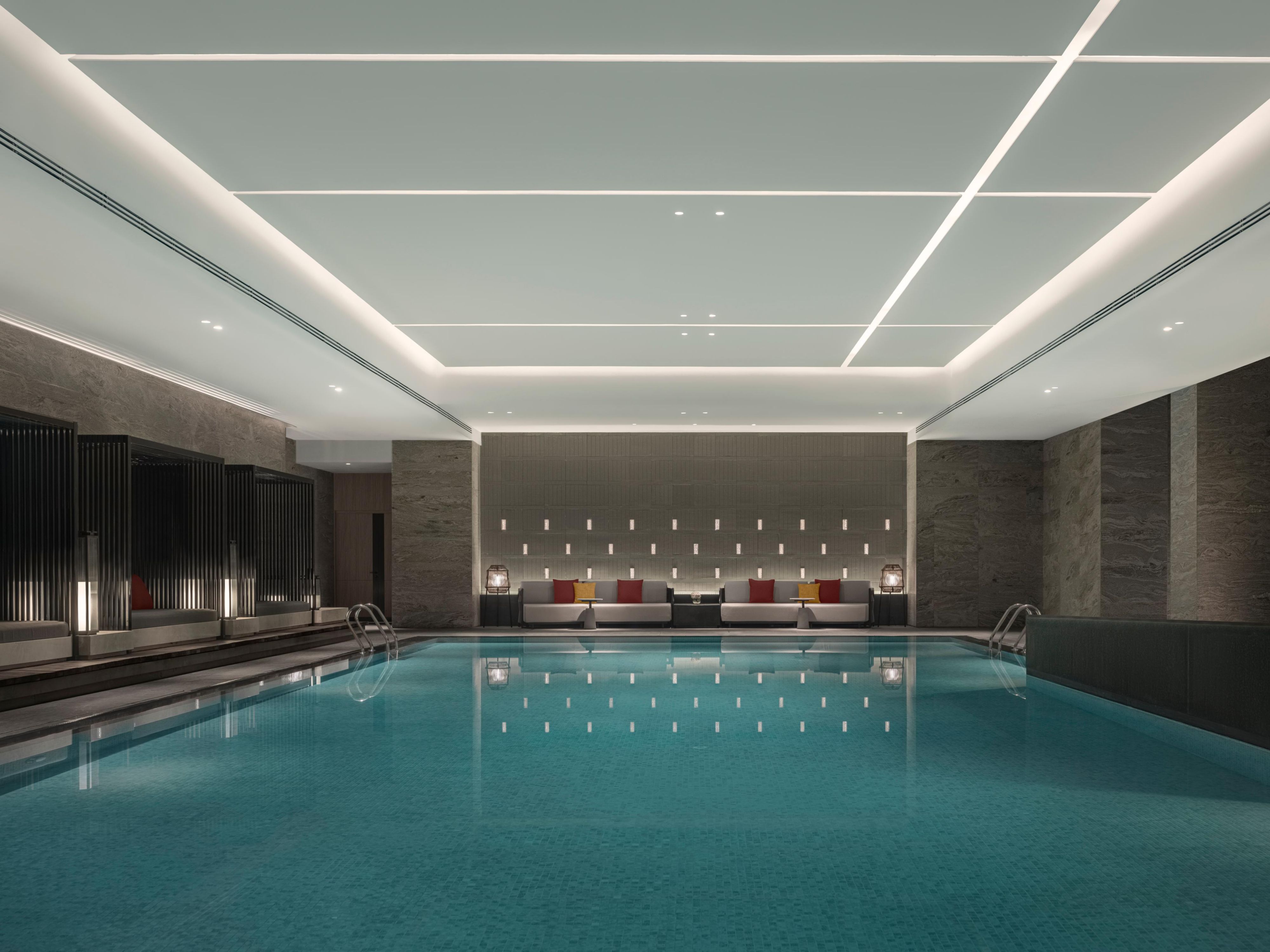 A dip in the pool and a trip to the jacuzzi