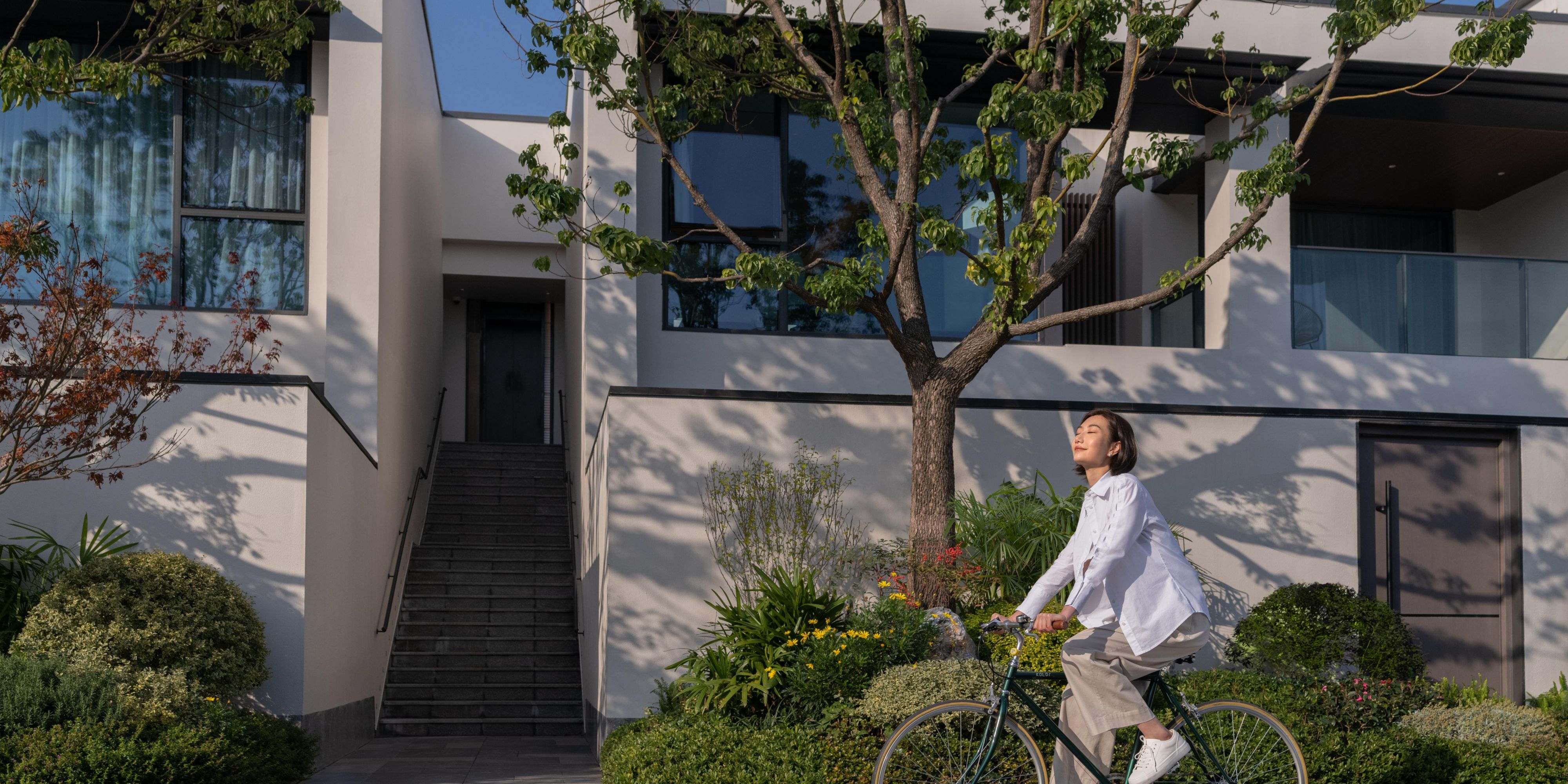 Ande de bicicleta Kimpton para explorar os arredores